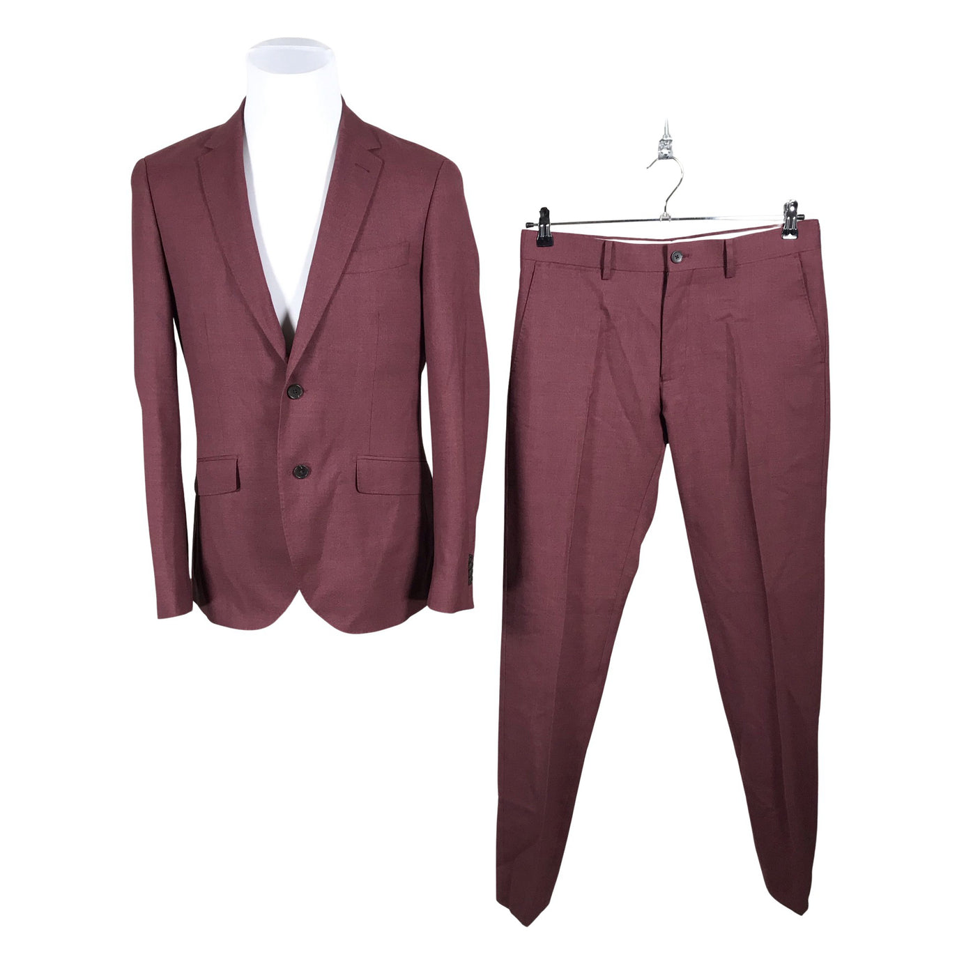 Unisex Riley - Suit, size L - Wine red (1)