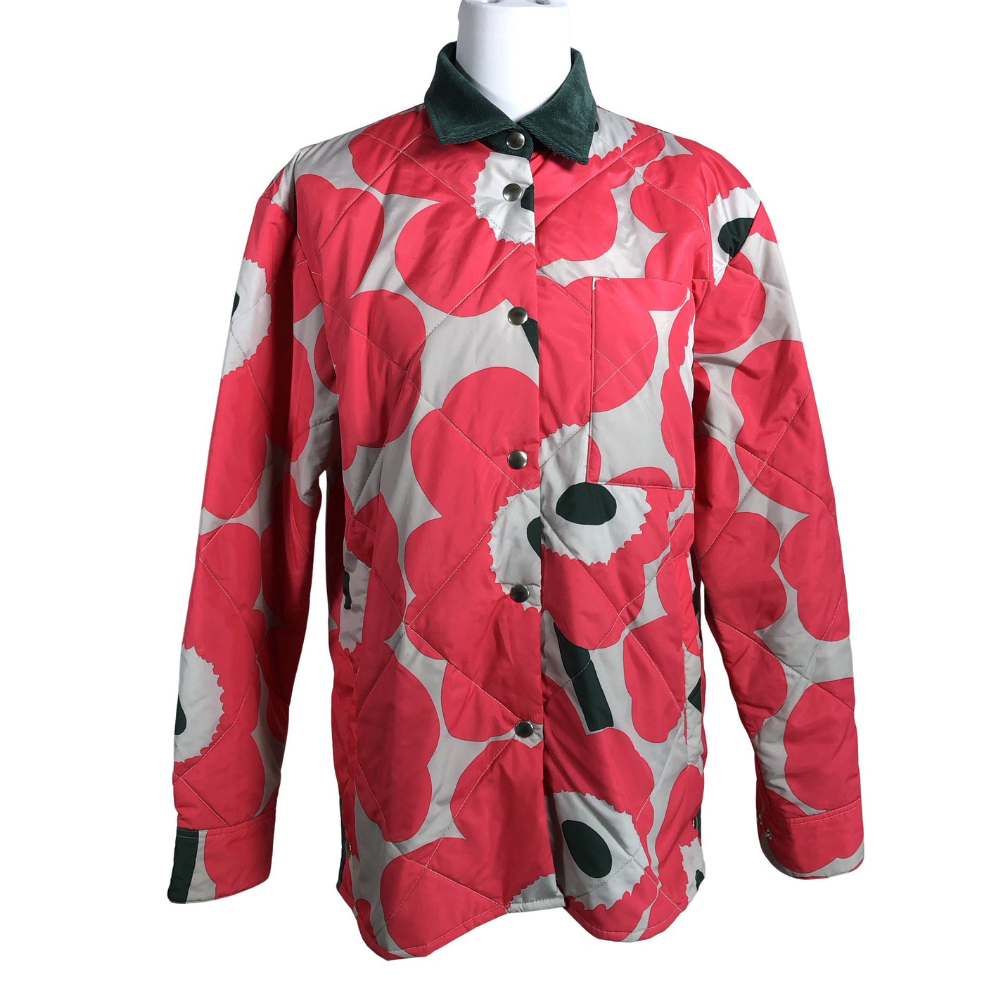 Unisex Marimekko - Quilted jacket, size 38 - Beige (1)