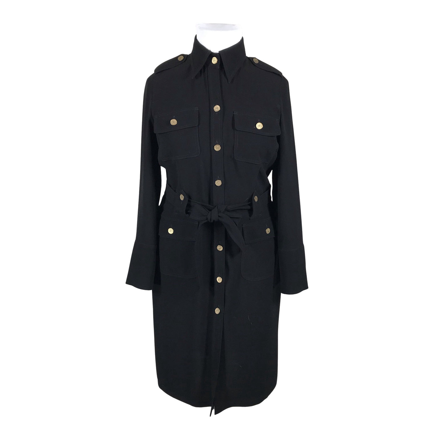 Unisex Andiata - Schiffon dress, size 42 - Black (1)