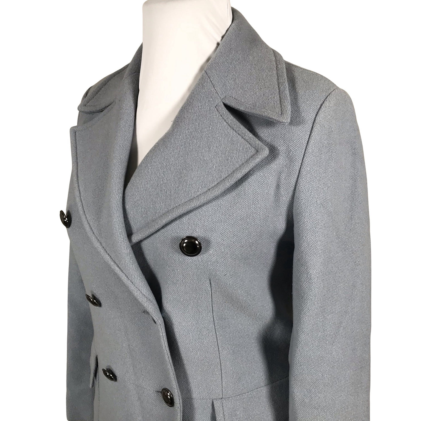 Unisex Andiata - Wool coat, size 42 - Light blue (2)