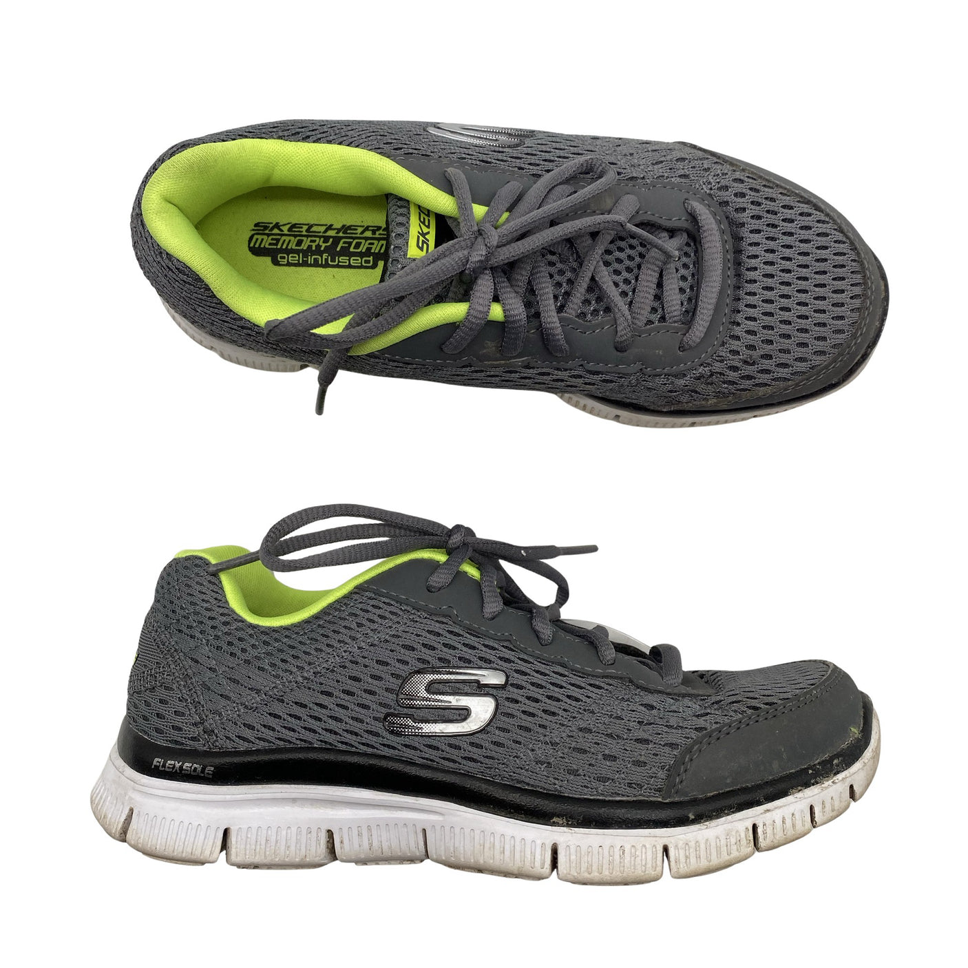 Unisex Skechers - Sneakers, size 35 - Gray (1)