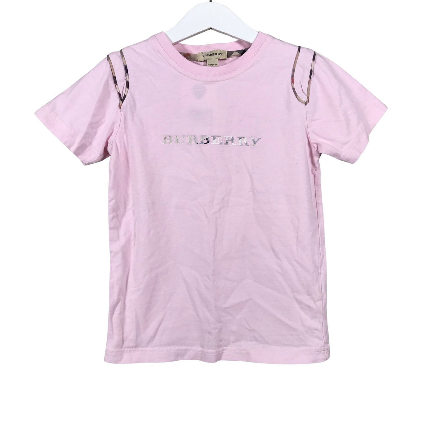 Unisex Burberry - T-shirt, size 98 - 104 - Light pink (1)