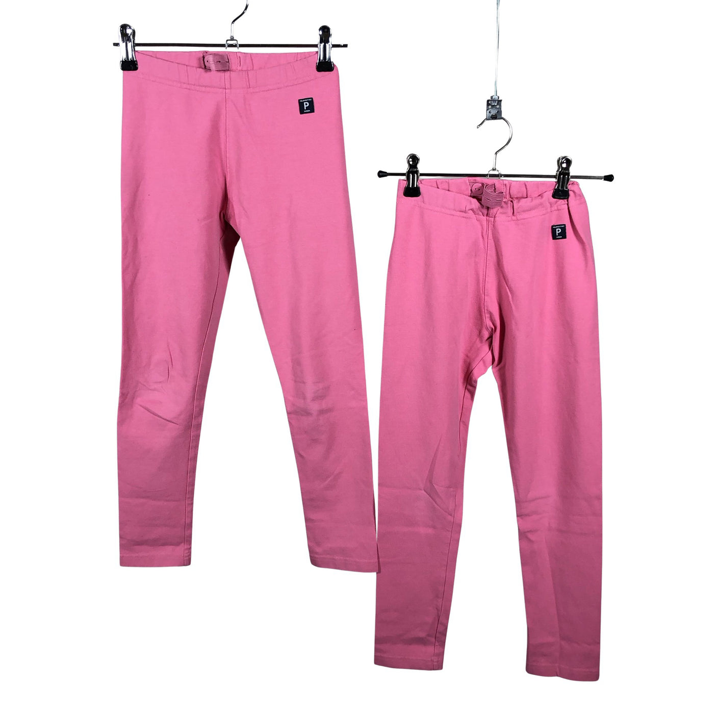 Unisex Polarn O. Pyret - Leggings, size 128 - 134 - Pink (2)