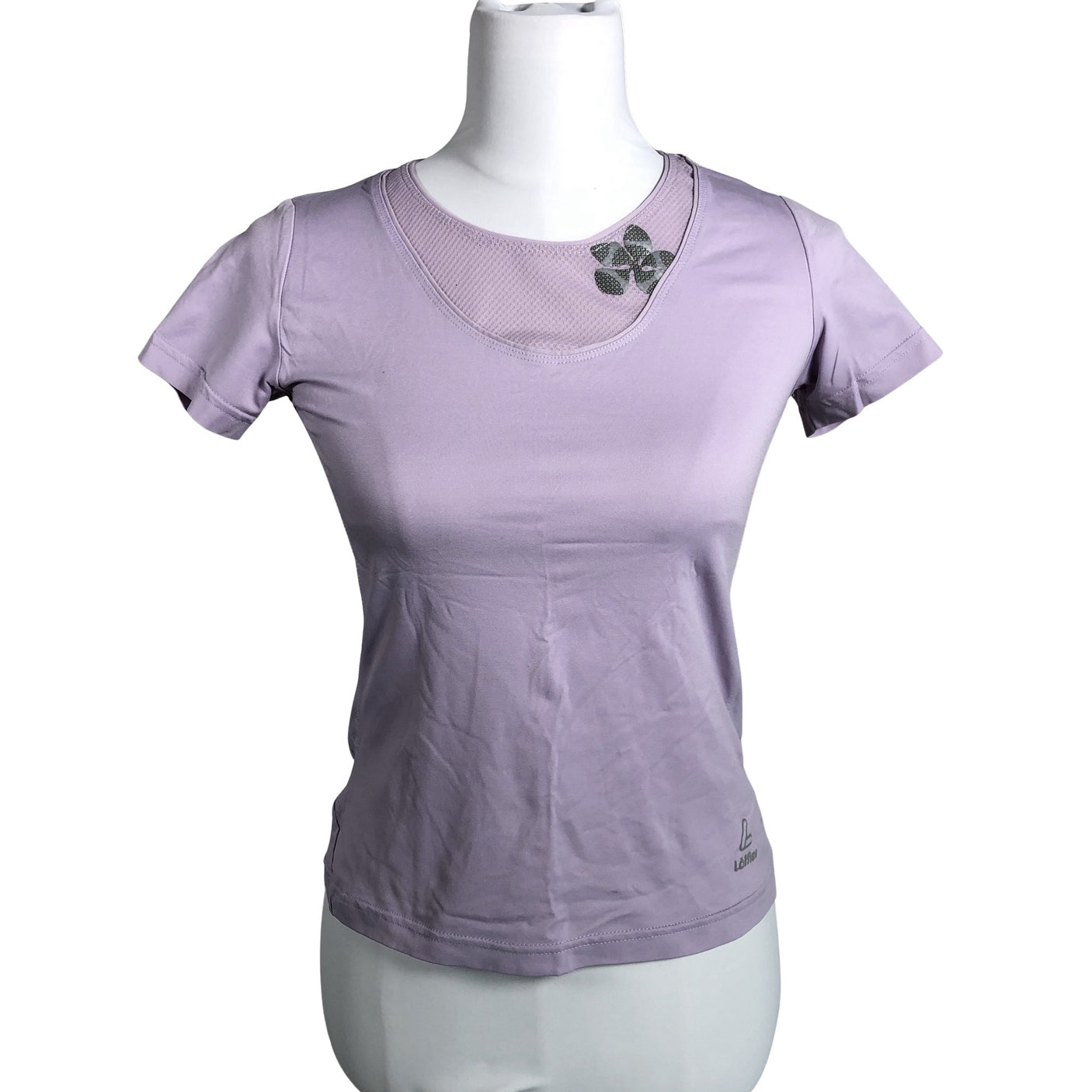 Unisex Löffler - Sports shirt, short sleeve, size 34 - Violet (1)