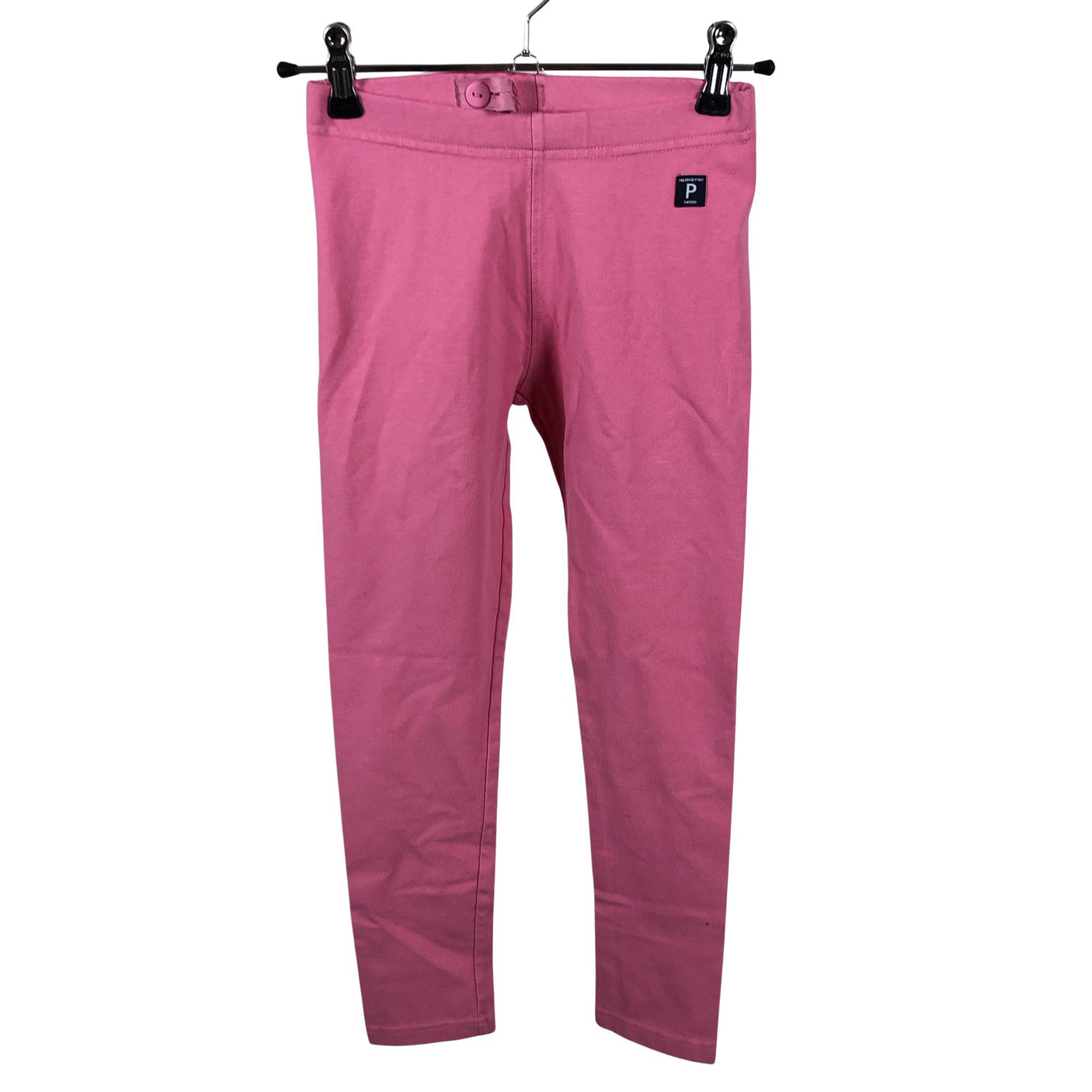 Unisex Polarn O. Pyret - Leggings, size 128 - 134 - Light pink (1)
