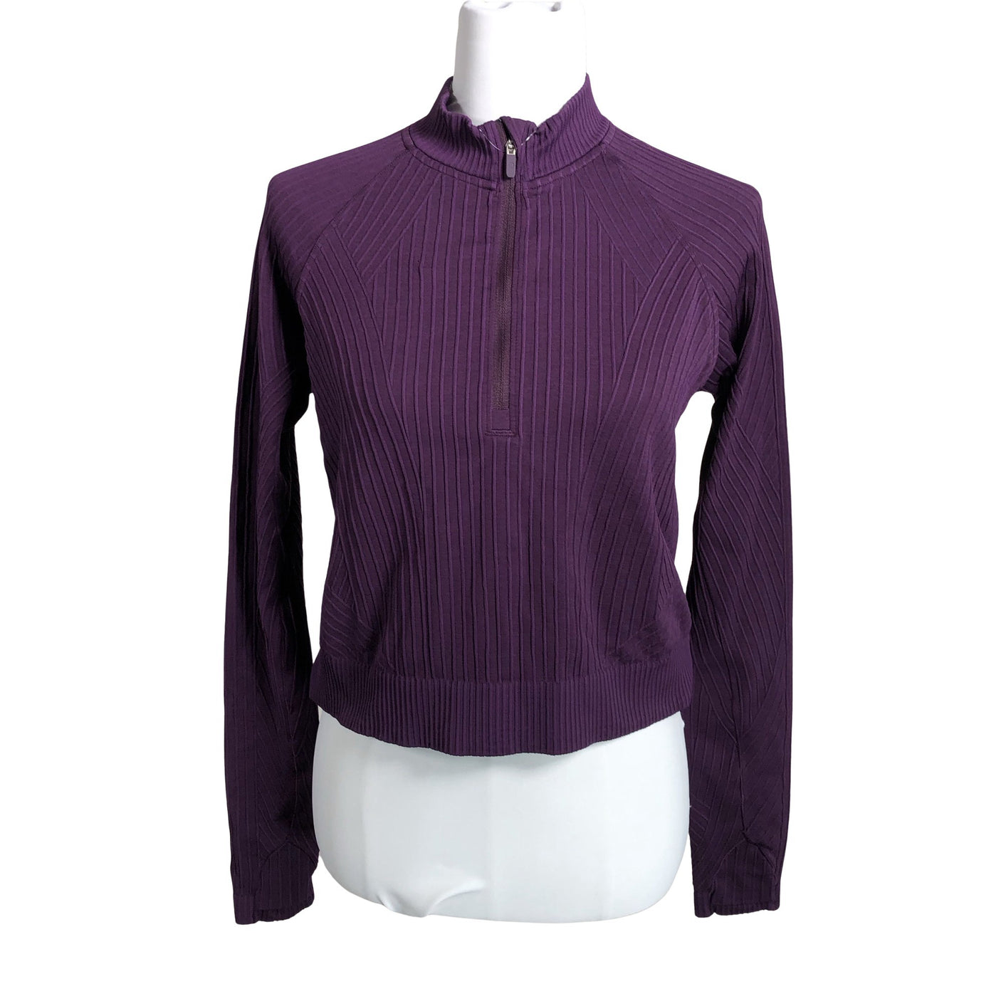 Unisex Lululemon - Sports shirt, long sleeve, size 38 - Violet (1)