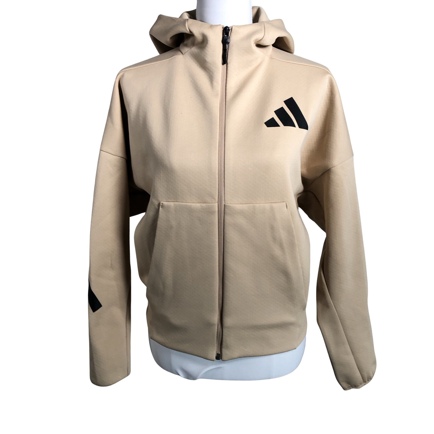 Unisex Adidas - Hoodie, size 34 - Beige (1)