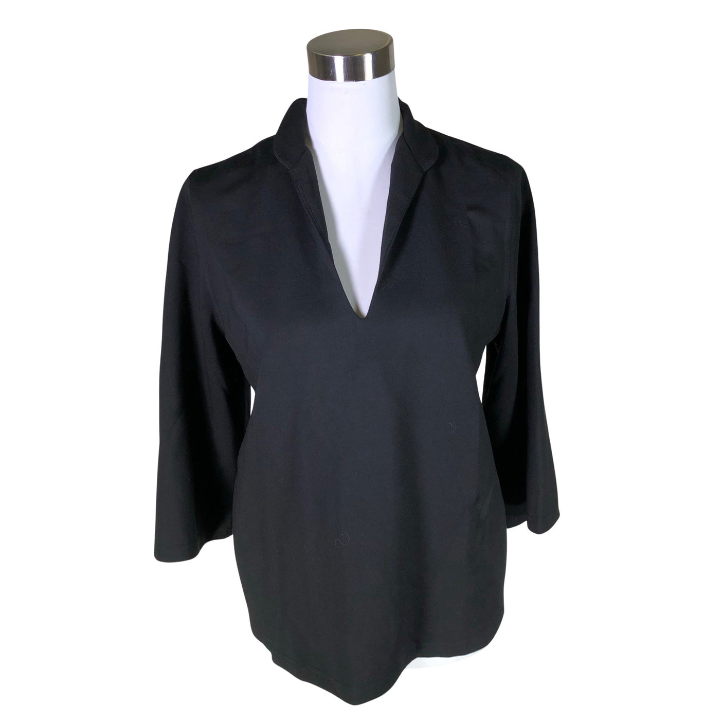 Unisex My Essential Wardrobe - Tricot shirt, size 38 - Black (1)
