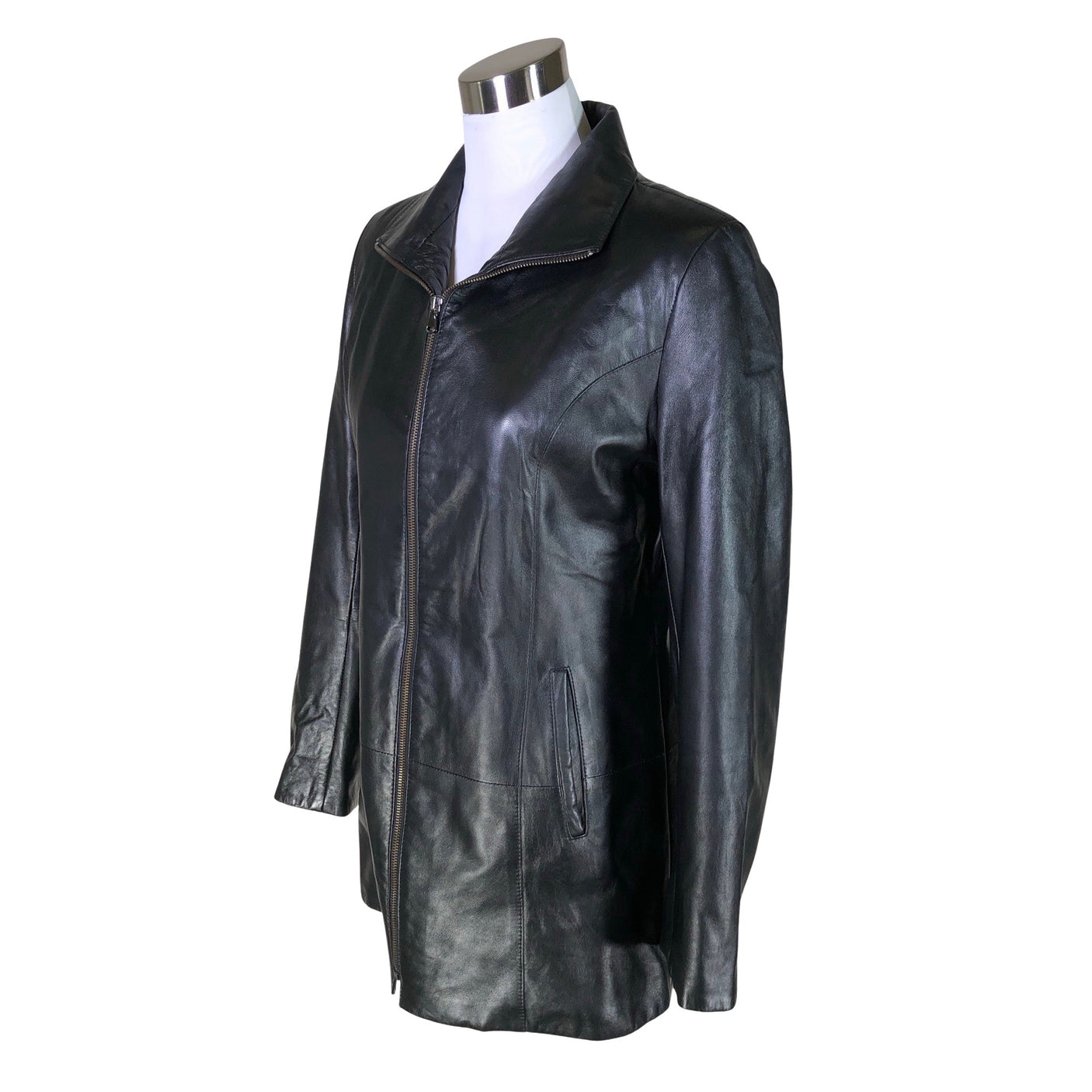 Unisex Friitala - Leather jacket, size 40 - Black (3)