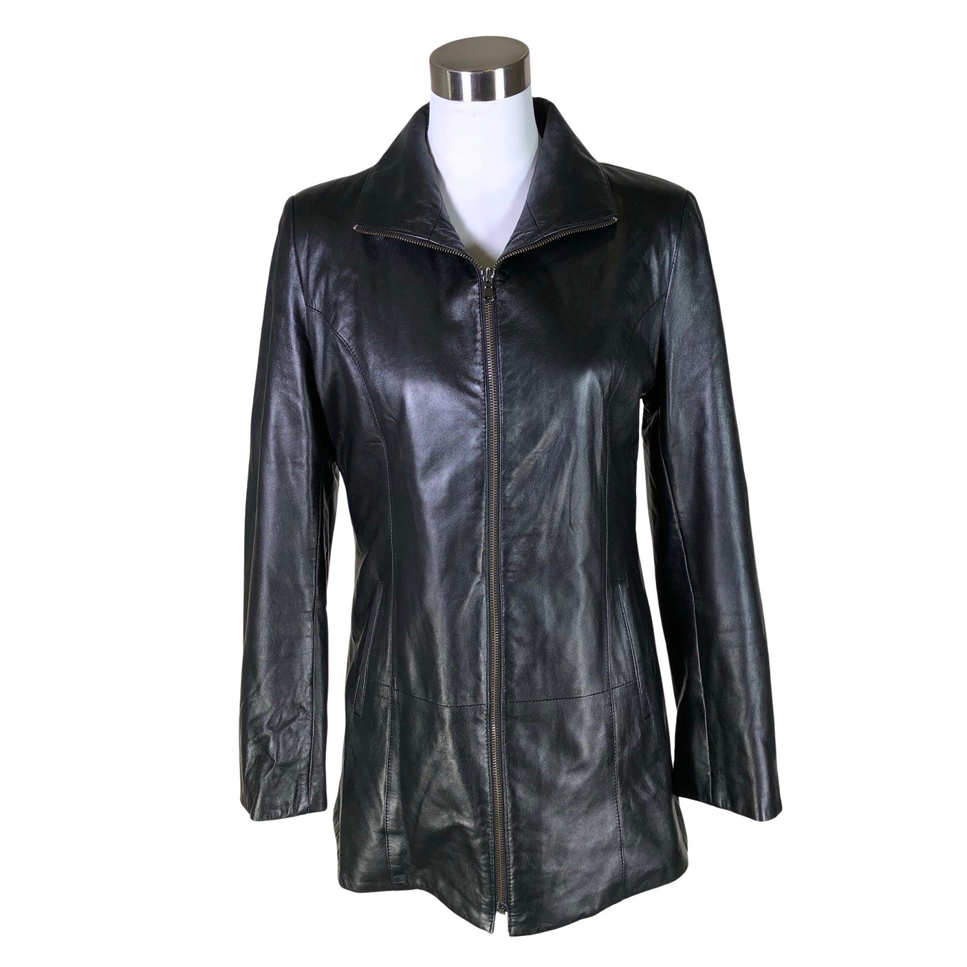 Unisex Friitala - Leather jacket, size 40 - Black (1)
