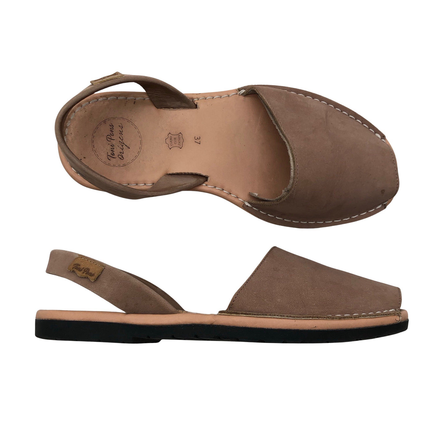 Unisex Toni Pons - Sandals, size 37 - Brown (1)
