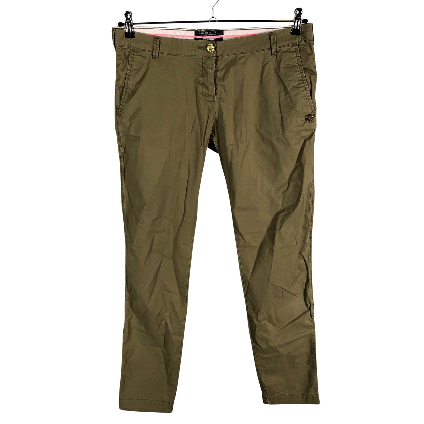Unisex Maison Scotch - Chinos, size W28 - Green (1)