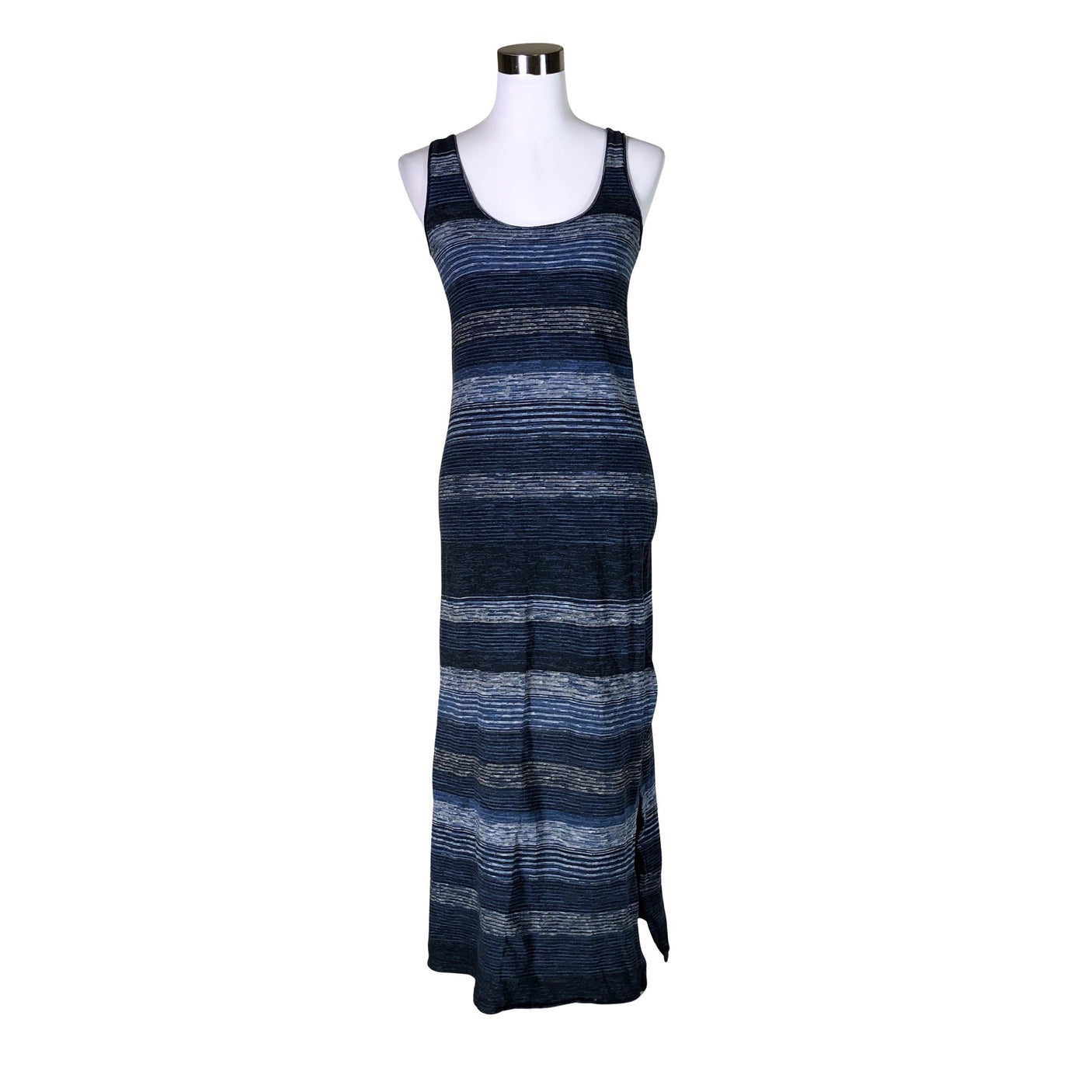 Unisex Massimo Dutti - Maxi dress, size 36 - Blue (1)