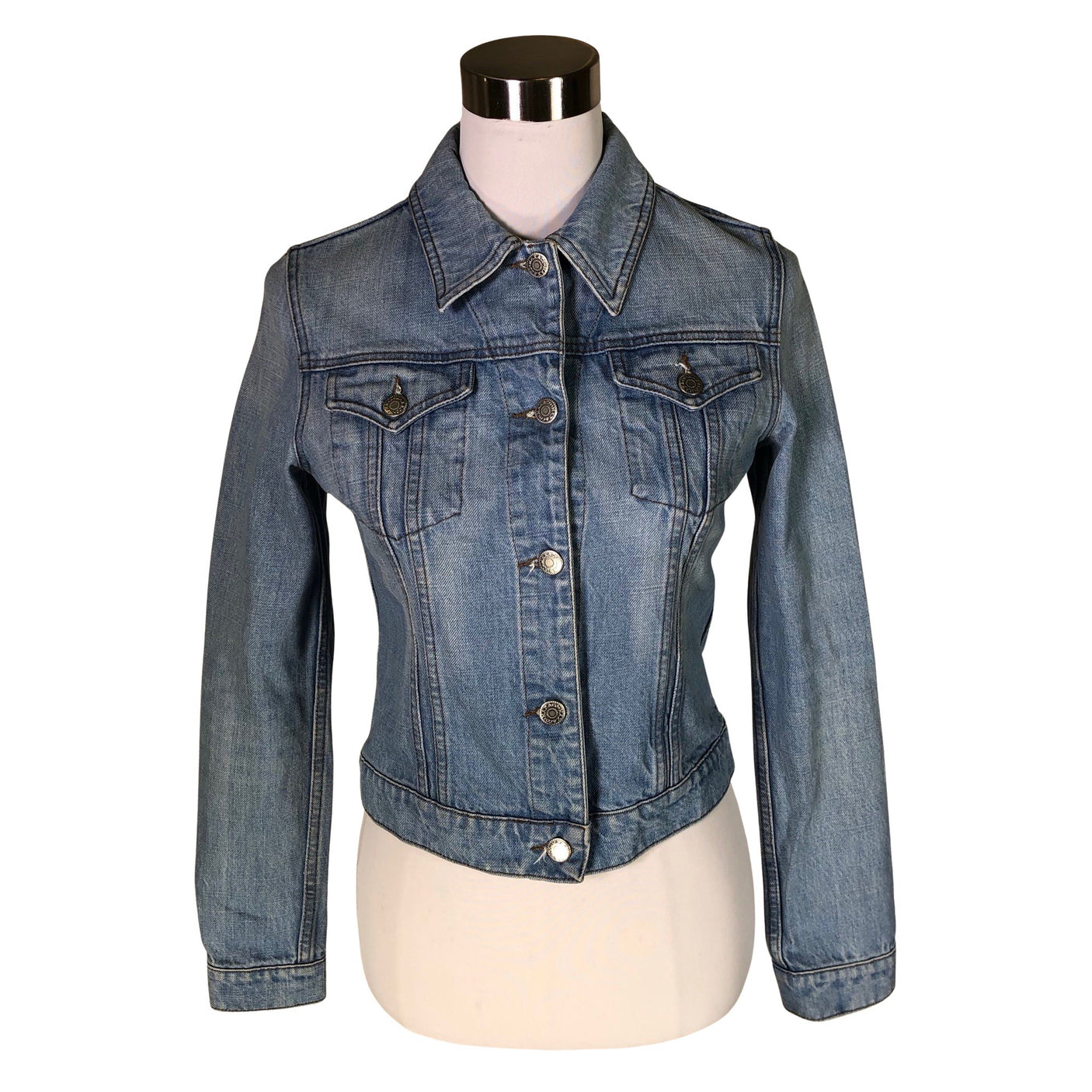 Unisex Max&Co - Denim jacket, size 36 - Blue (1)