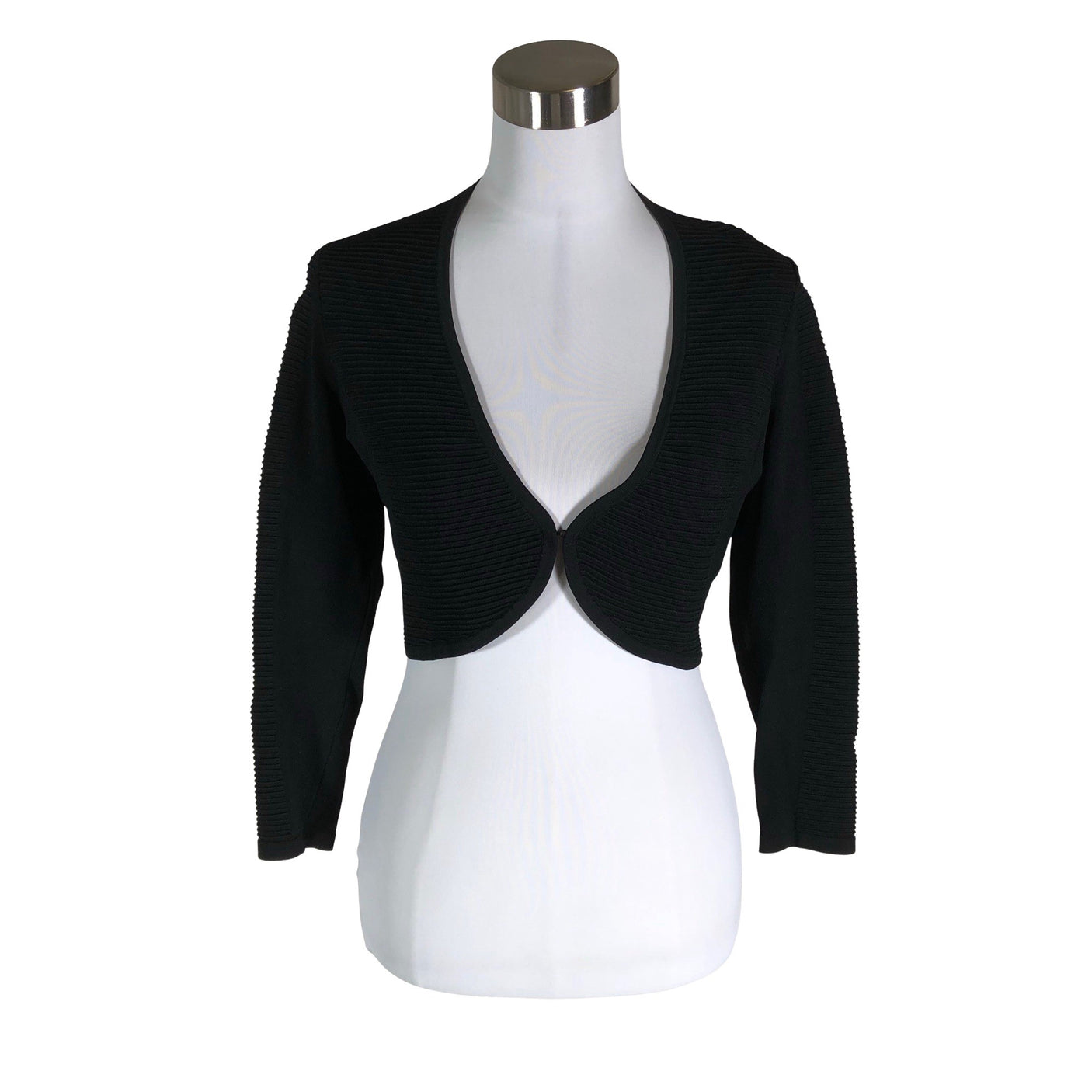 Karen Millen - Knit bolero jacket, size 36 - Black