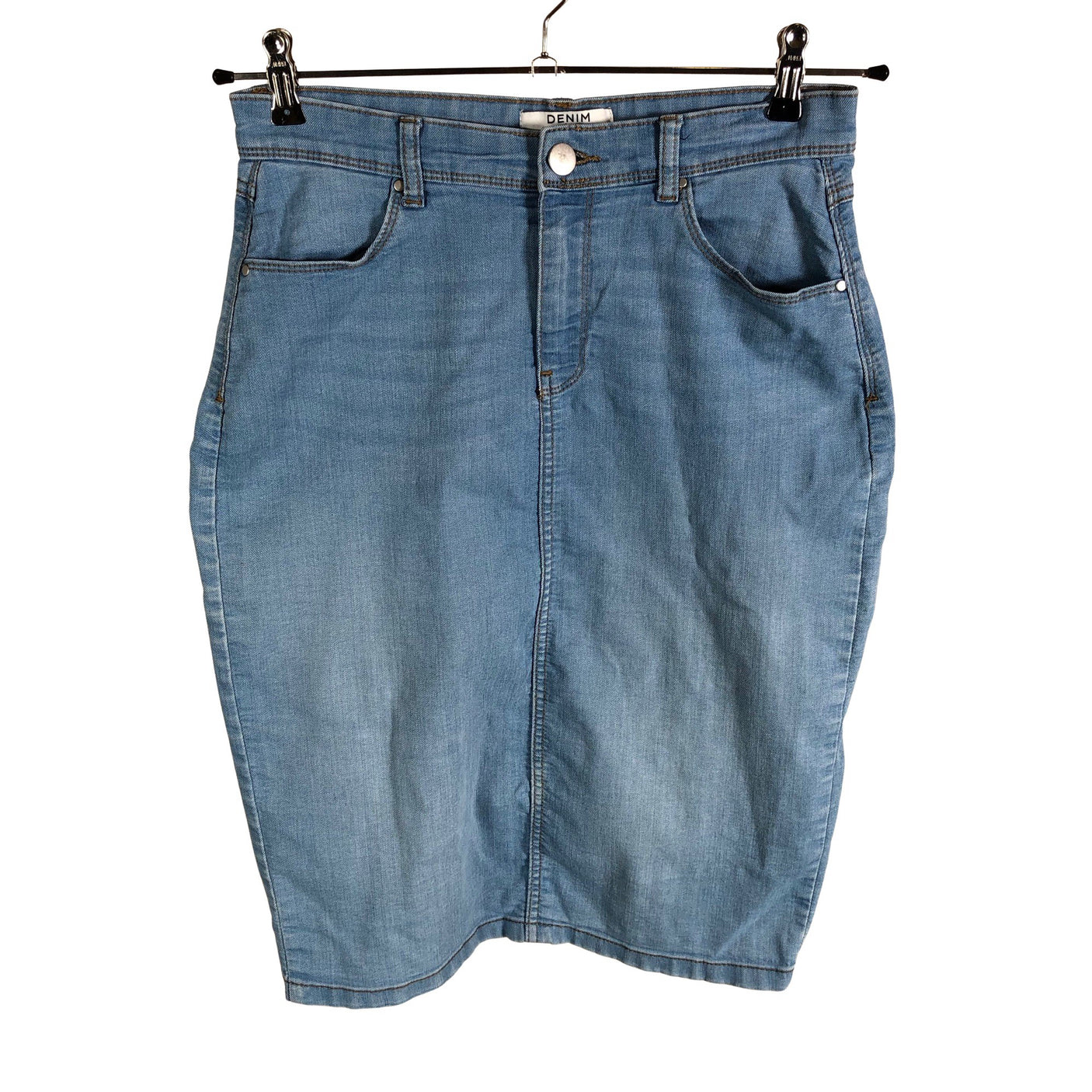 Unisex Dorothy Perkins - Denim skirt, size 38 - Light blue (1)