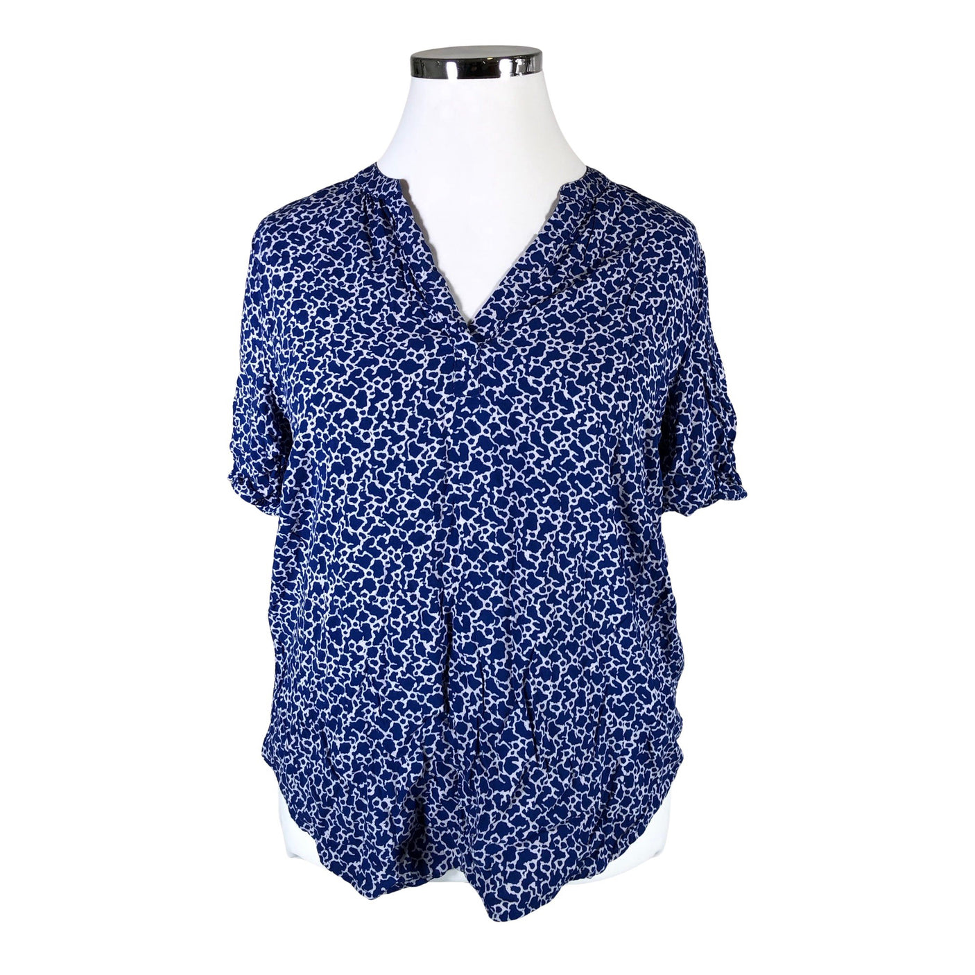Unisex Esprit - Short-sleeved blouse, size 42 - Blue (1)