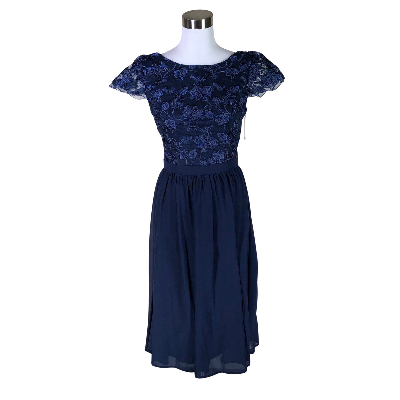 Unisex Chi Chi London - Party dress, size 36 - Blue (1)