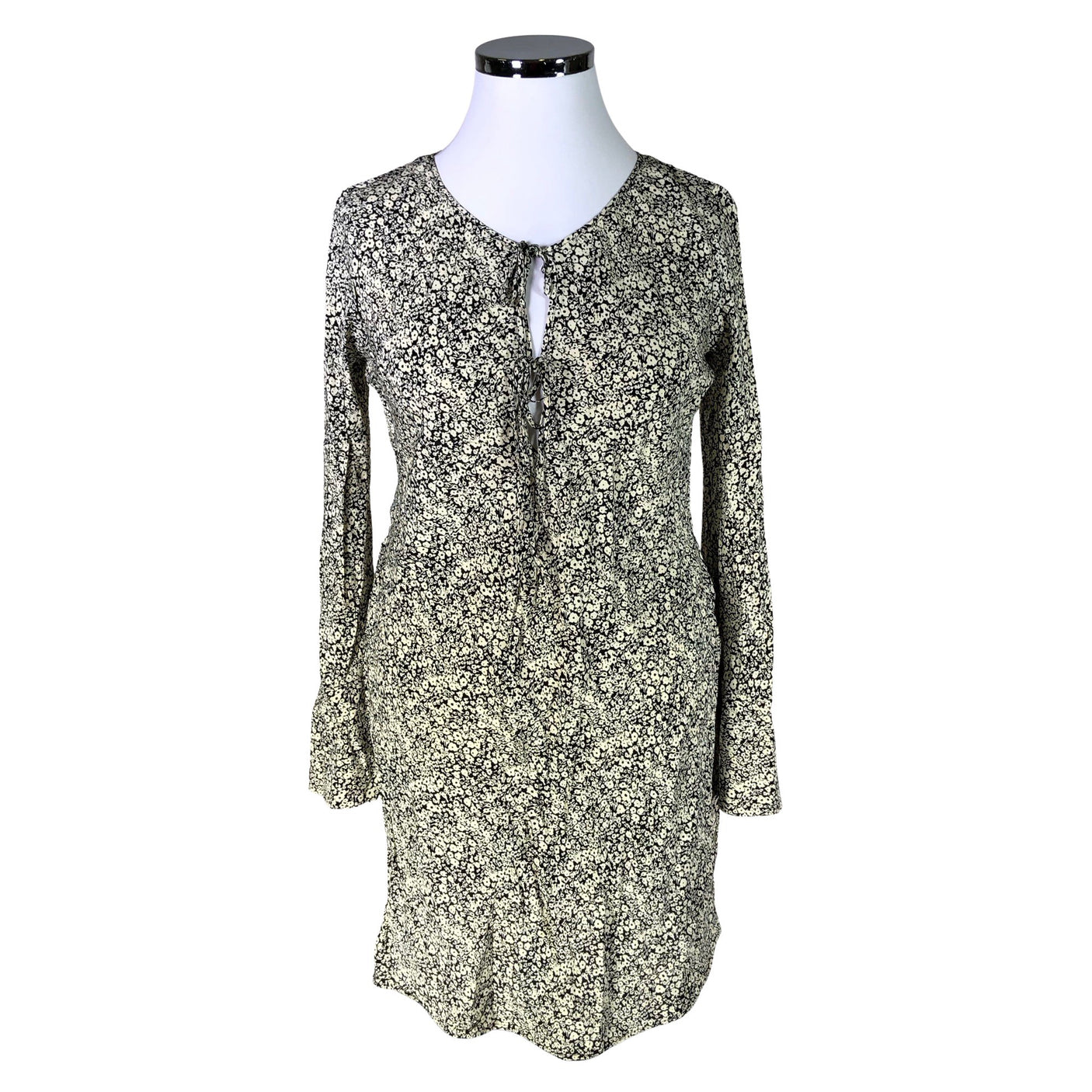 Unisex Arket - Schiffon dress, size 42 - Beige (1)