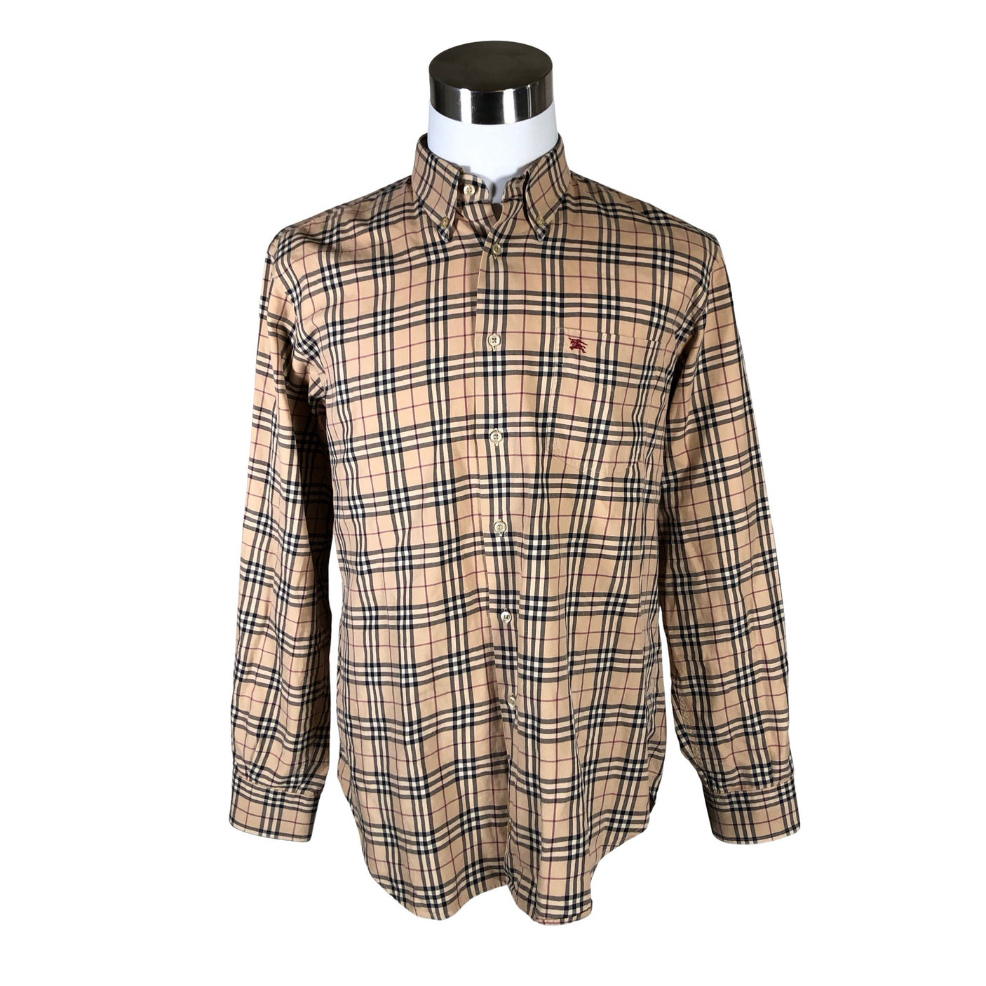 Unisex Burberry - Kauluspaita, koko L - (1)
