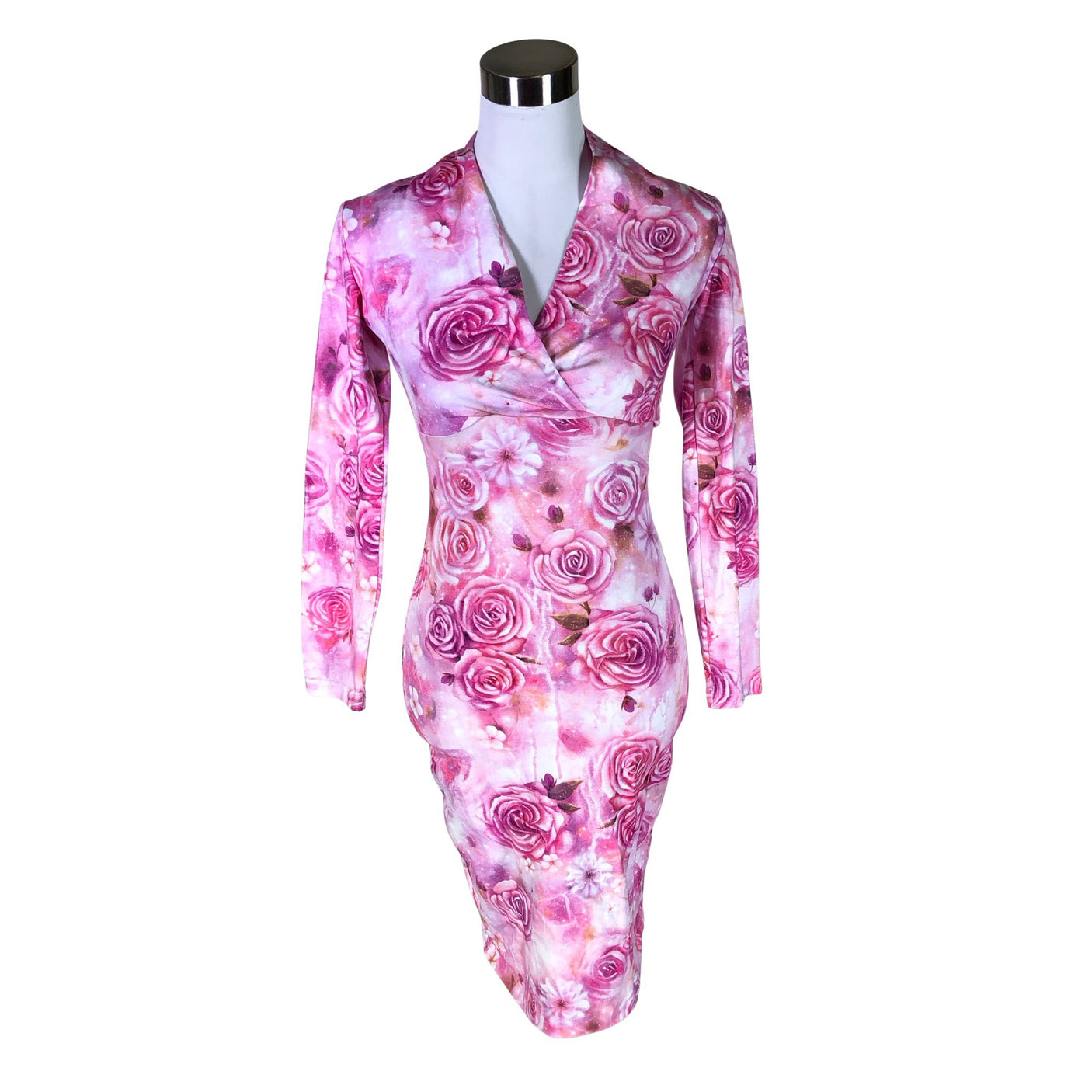 Unisex Nellafiina - Tricot dress, size 34 - Pink (1)