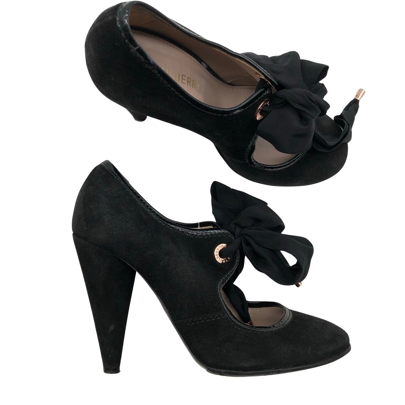 Unisex Mulberry - High heels, size 37 - Black (1)