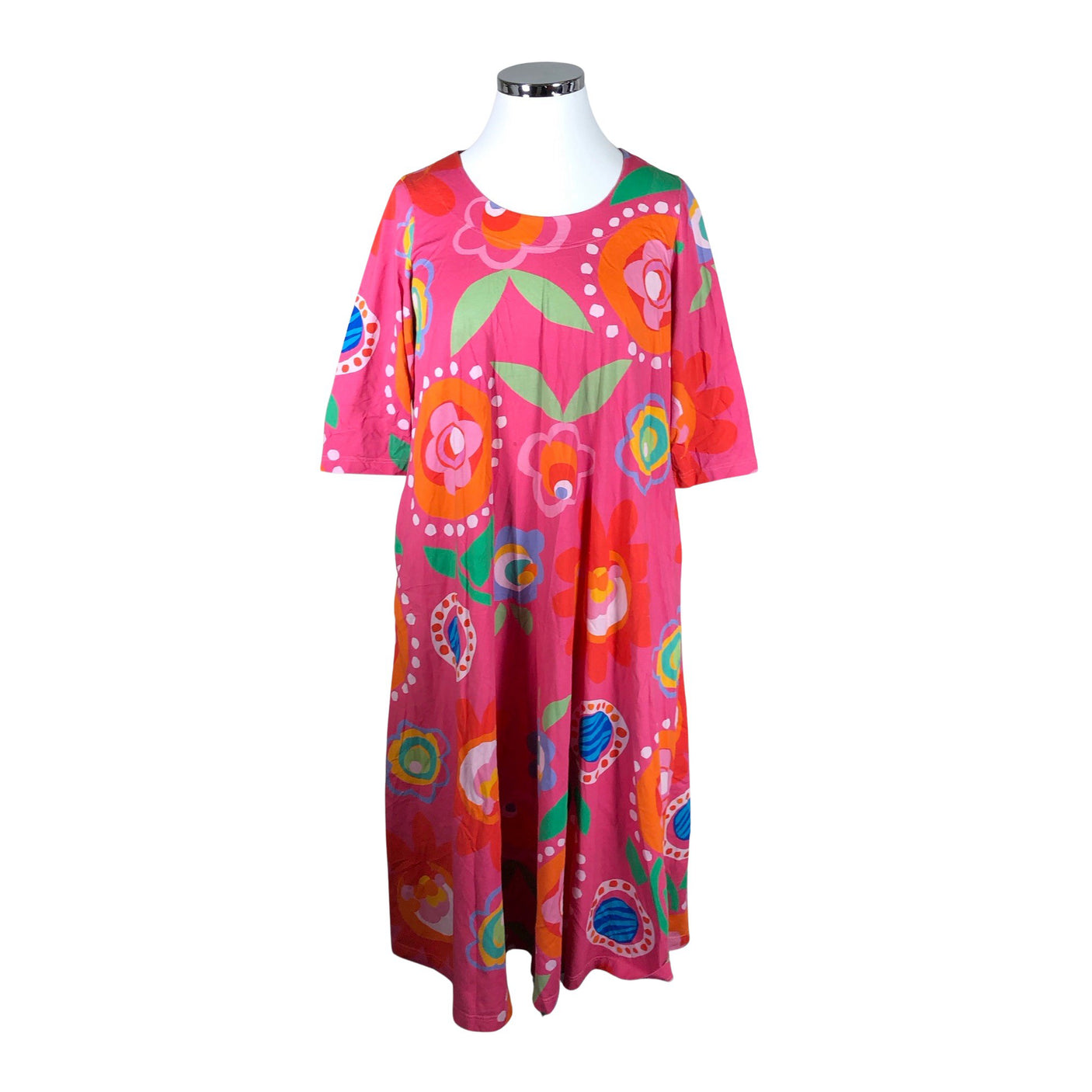 Unisex Virkkukoukkunen - Trikoomekko, koko 42 - (1)