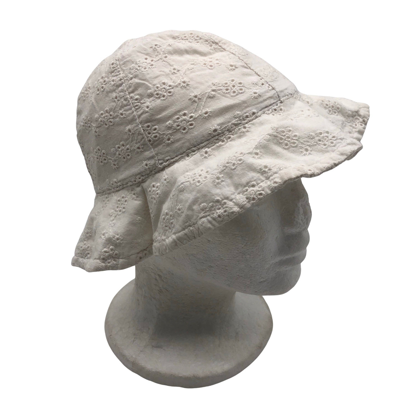 Unisex Lindex - Summer hat, size 48 - 50 cm - White (1)