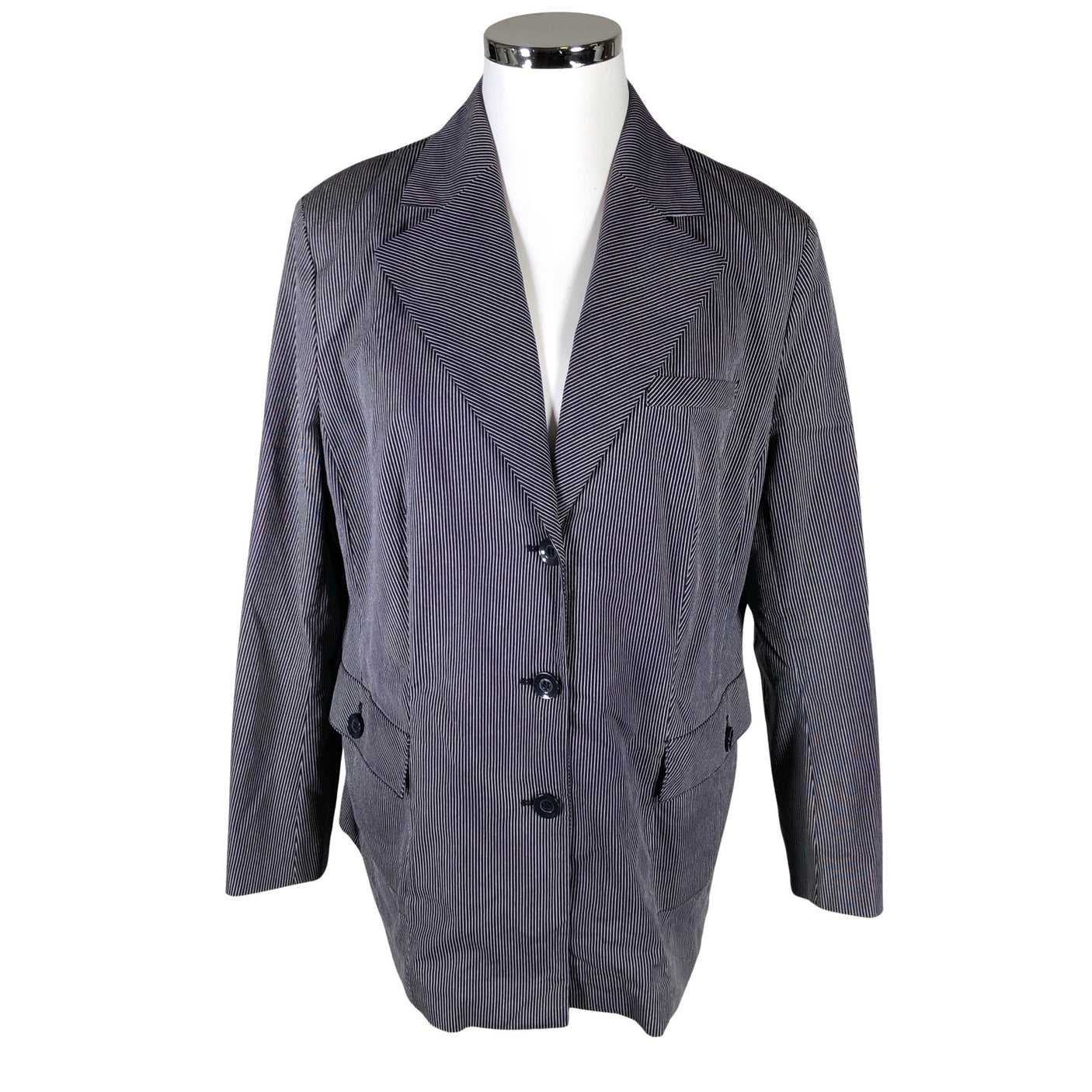 Unisex Ulla Popken - Jacket, size 50 - Blue (1)