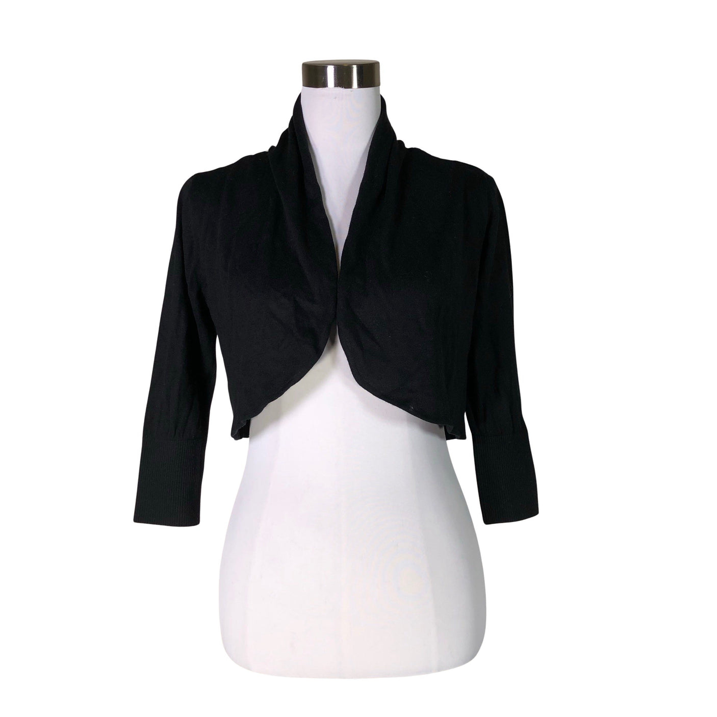 Unisex InWear - Knit bolero jacket, size 36 - Black (1)