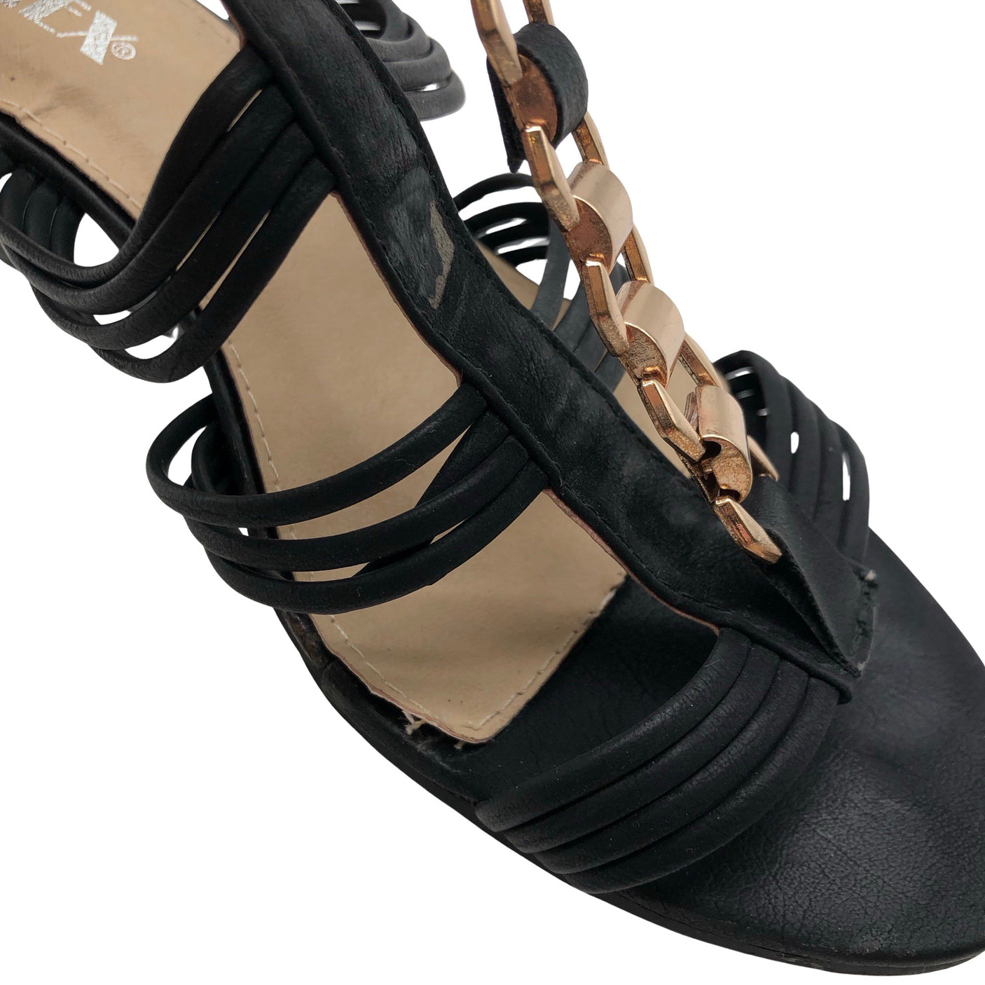 Unisex Jumex - Wedge sandals, size 39 - Black (3)