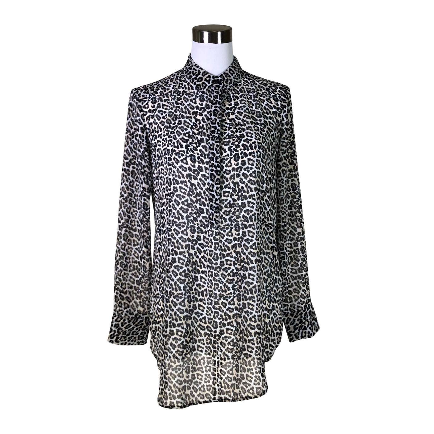 Unisex Comma - Schiffon tunic, size 36 - Gray (1)