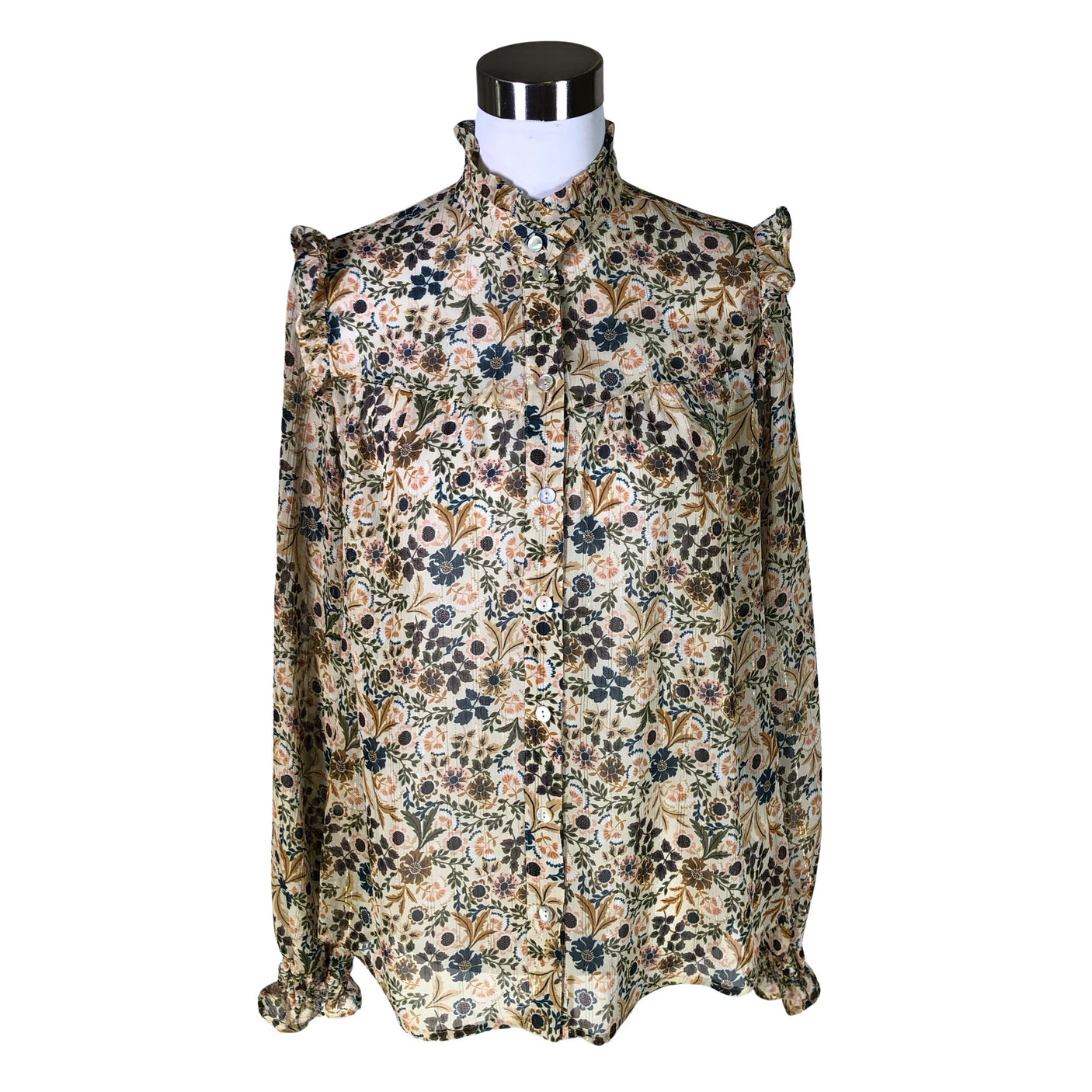 Unisex Summum Woman - Blouse, size 36 - Beige (1)