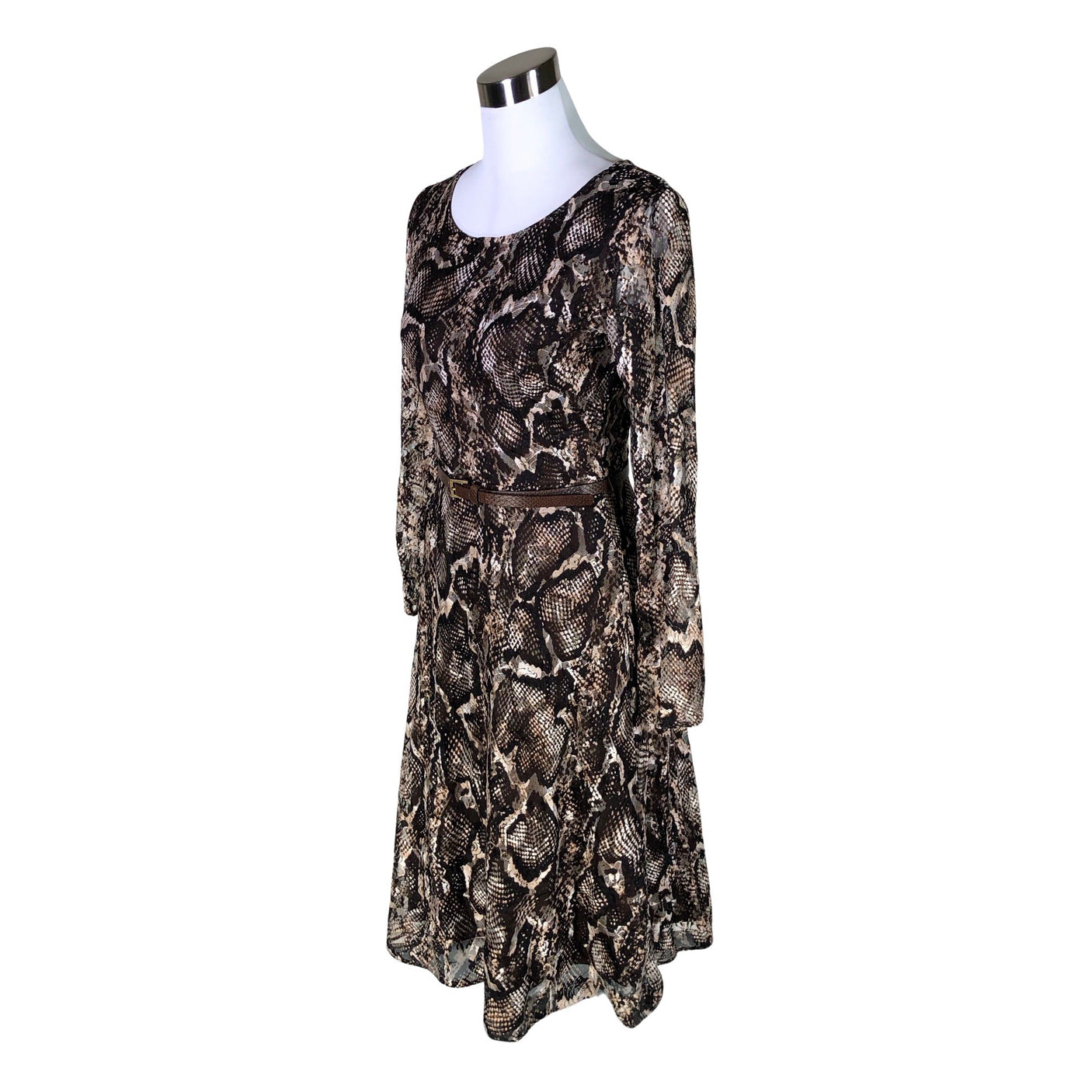Unisex Michaela Louisa - Tricot dress, size 36 - Brown (3)