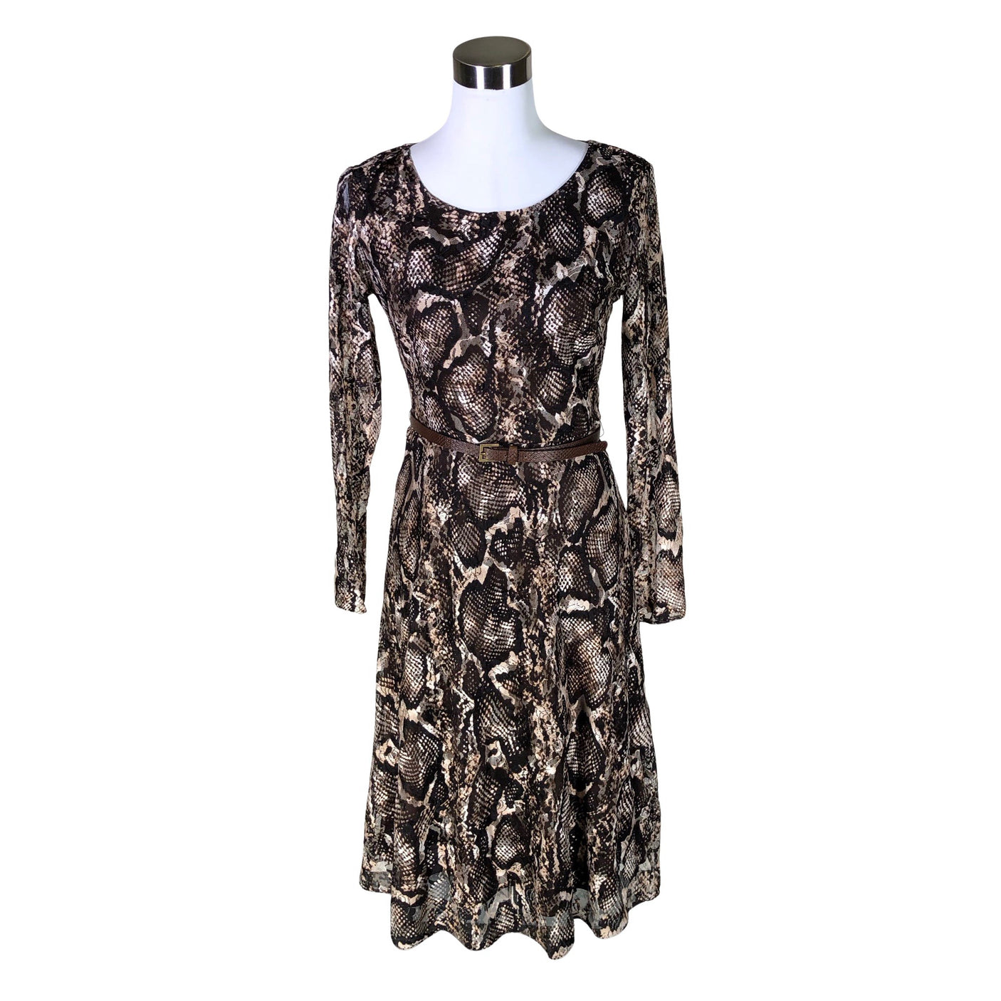 Unisex Michaela Louisa - Tricot dress, size 36 - Brown (1)