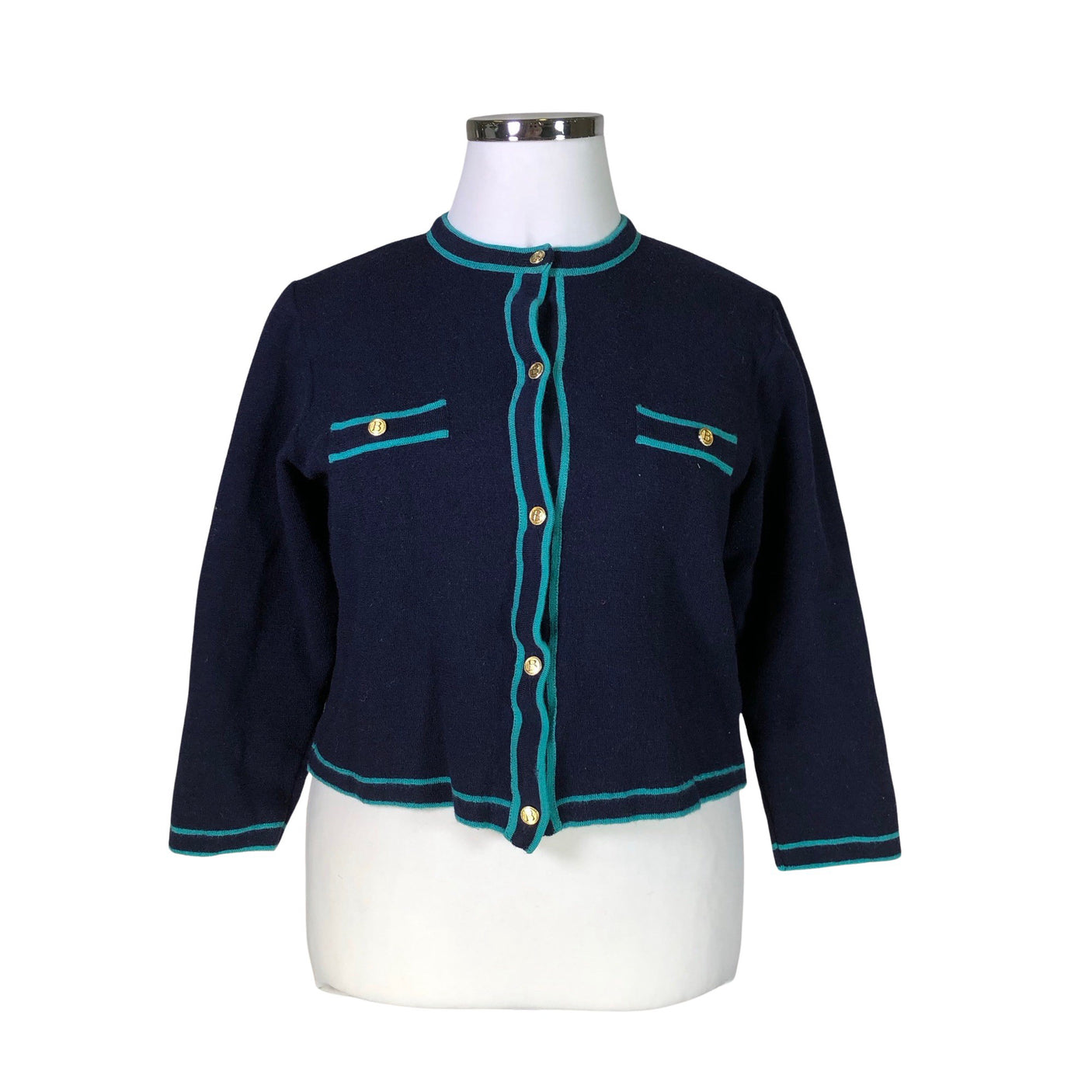 Unisex Busnel - Cardigan, size 42 - Blue (1)