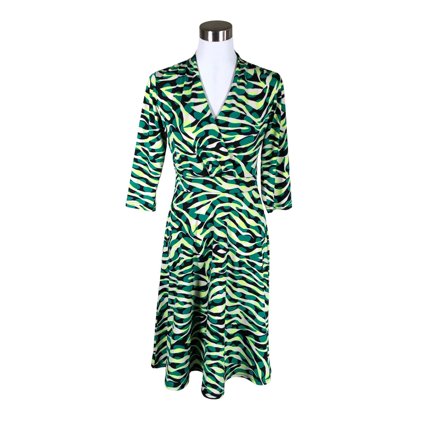 Unisex Free Quent - Tricot dress, size 38 - Green (1)