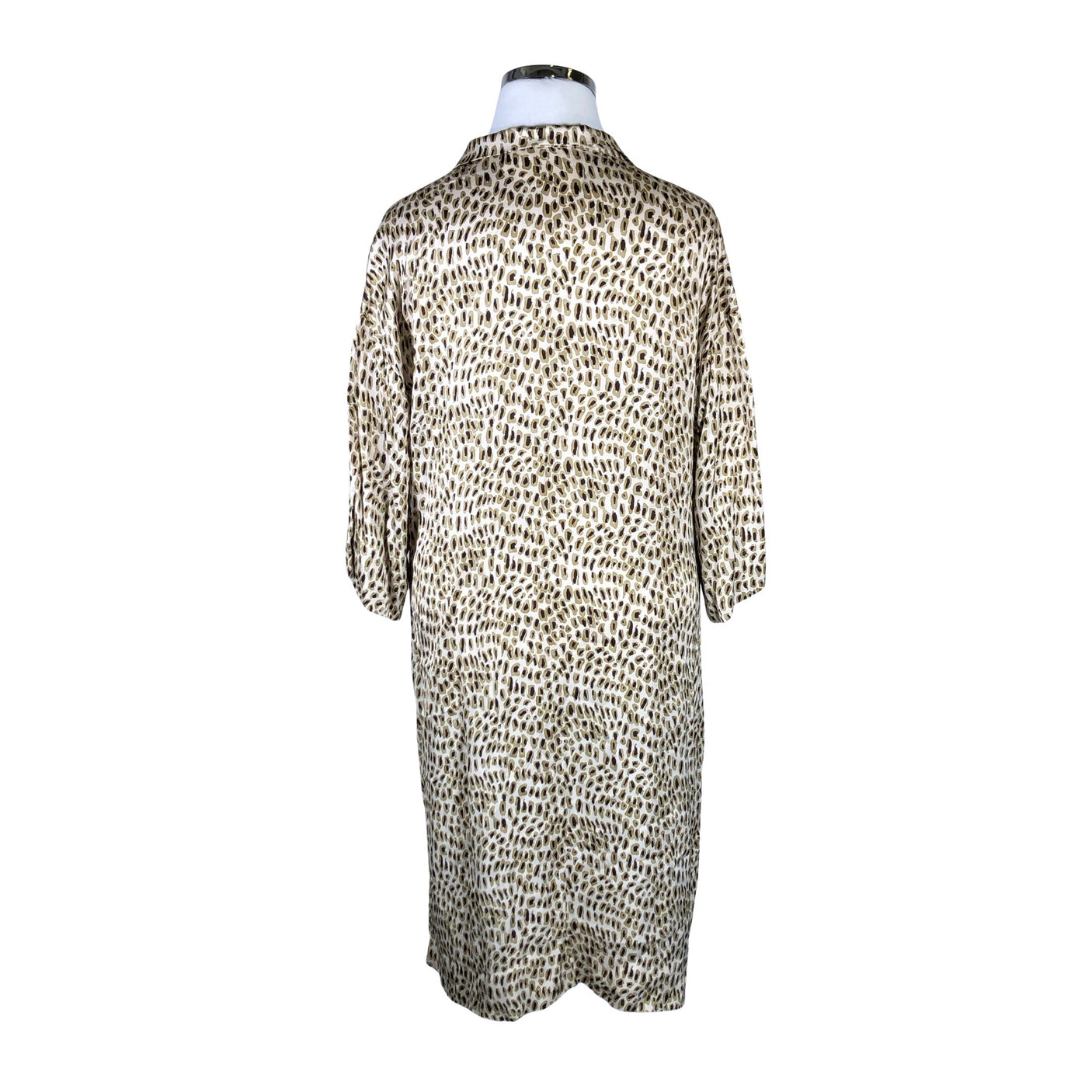 Unisex LaSalle - Schiffon dress, size 46 - Beige (2)