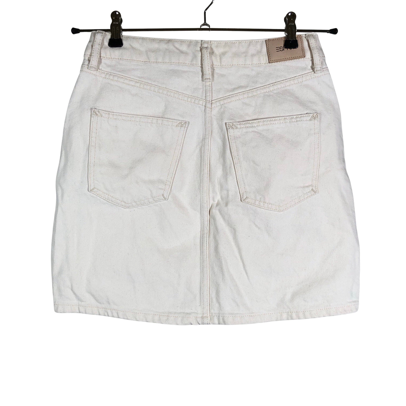 Unisex Esprit - Denim skirt, size W27 - Beige (2)