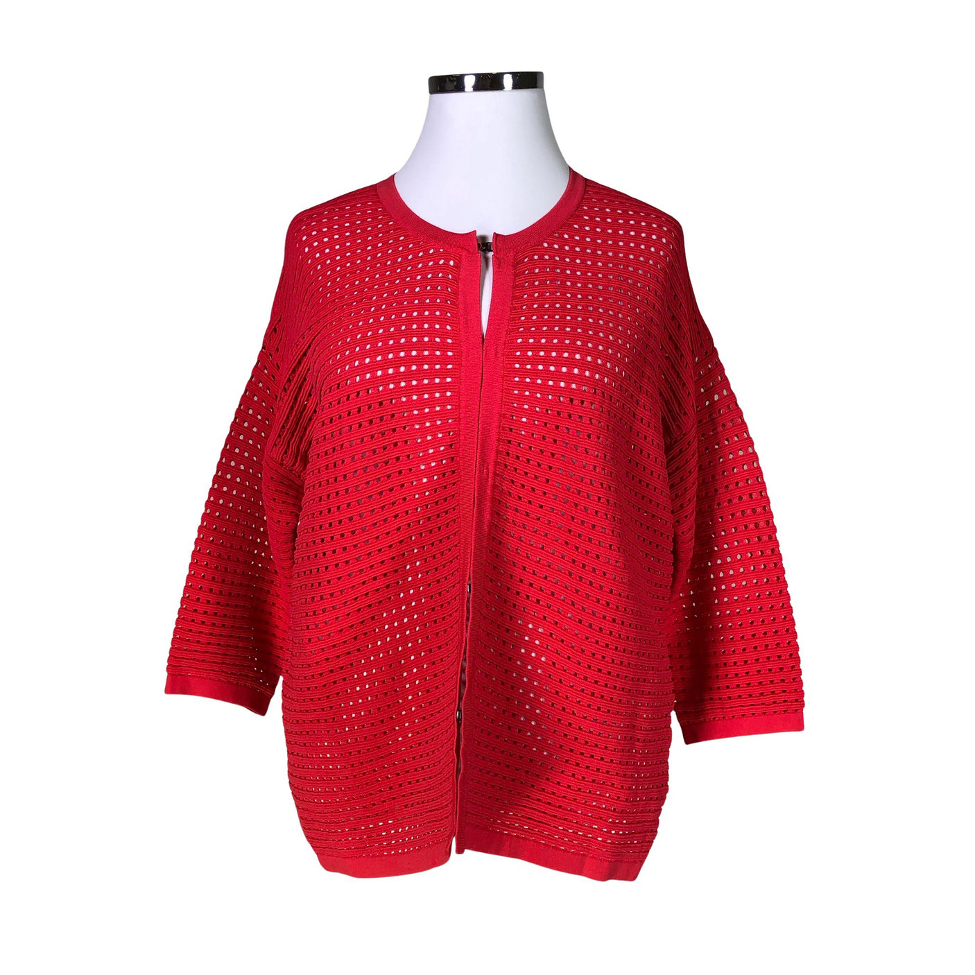 Unisex Micha - Cardigan, size 42 - Red (1)