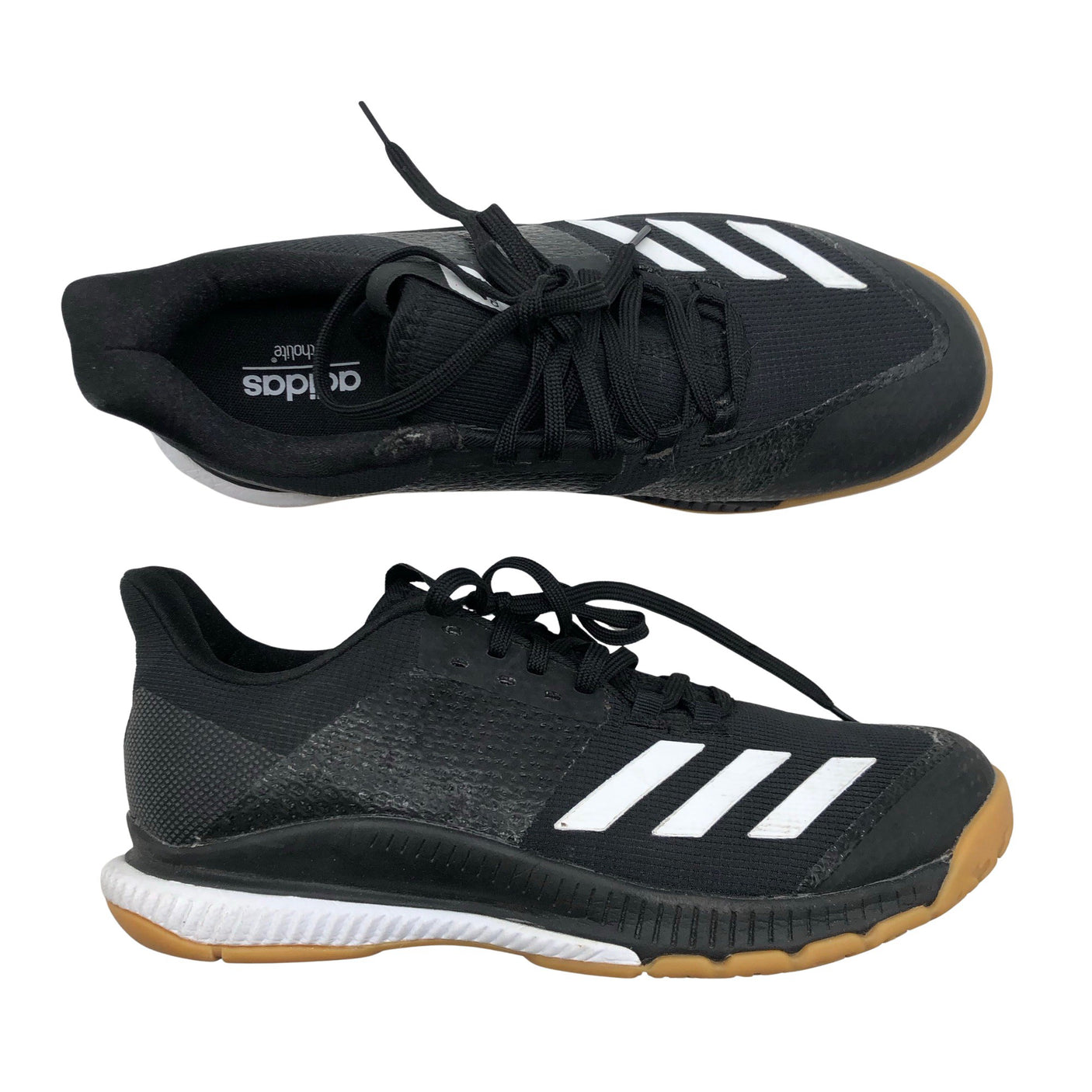 Unisex Adidas - Indoor sports shoes, size 39 - Black (1)