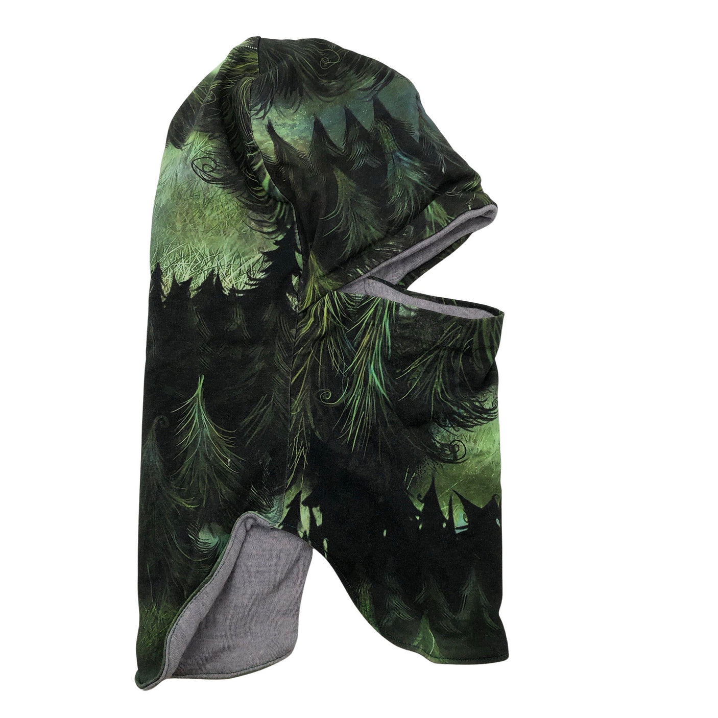 Unisex Handmade - Balaclava, size 50 - 52 cm - Green (1)