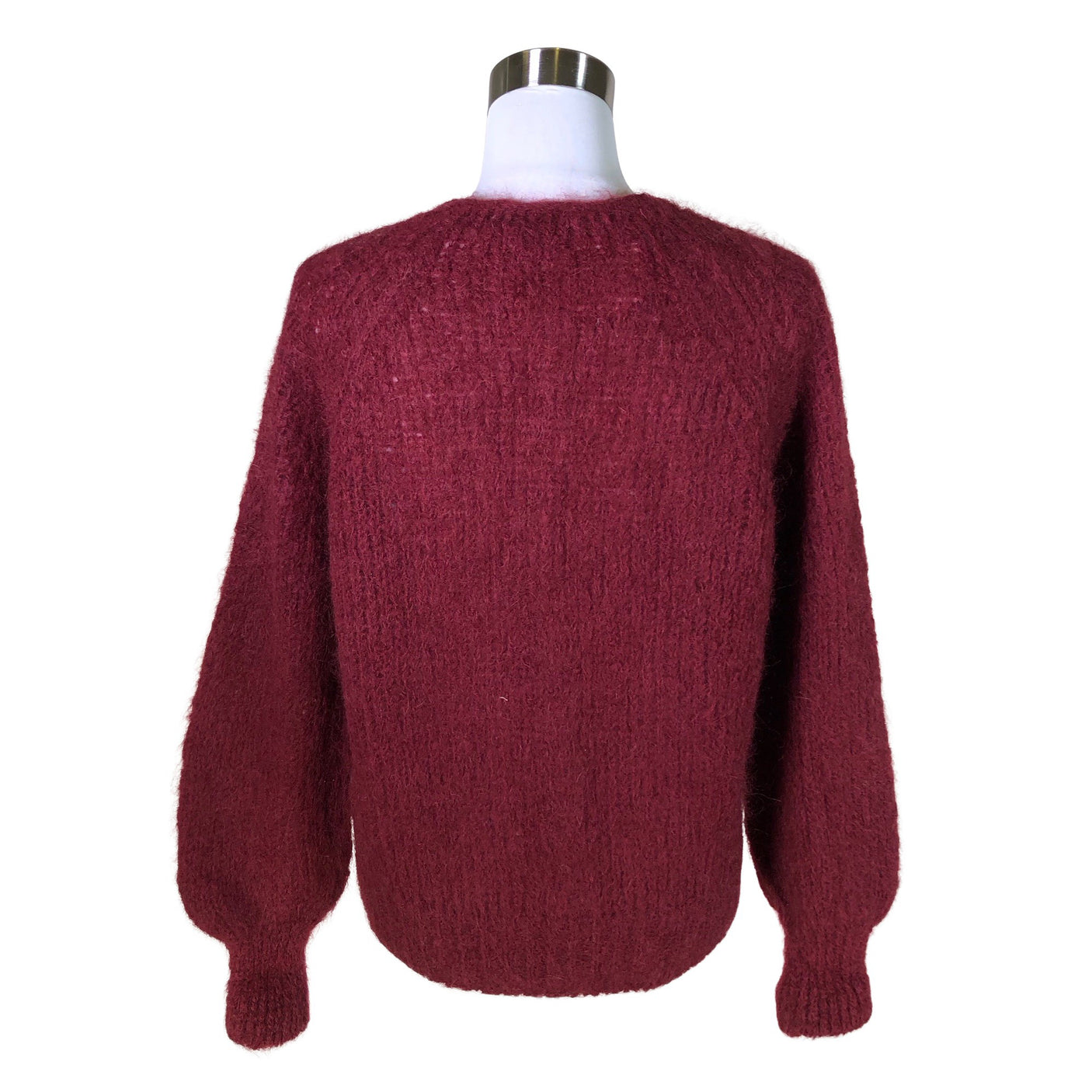 Unisex Peura - Cardigan, size 40 - Wine red (2)