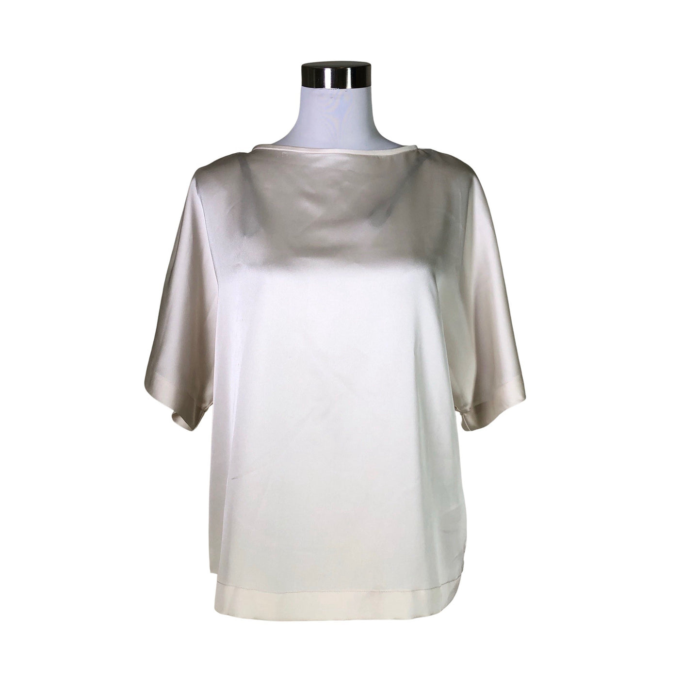 Unisex Ril's - Short-sleeved blouse, size 36 - Beige (1)