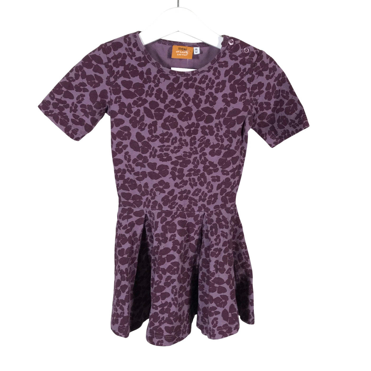 Unisex me&i - Tricot dress, size 86 - 92 - Violet (1)