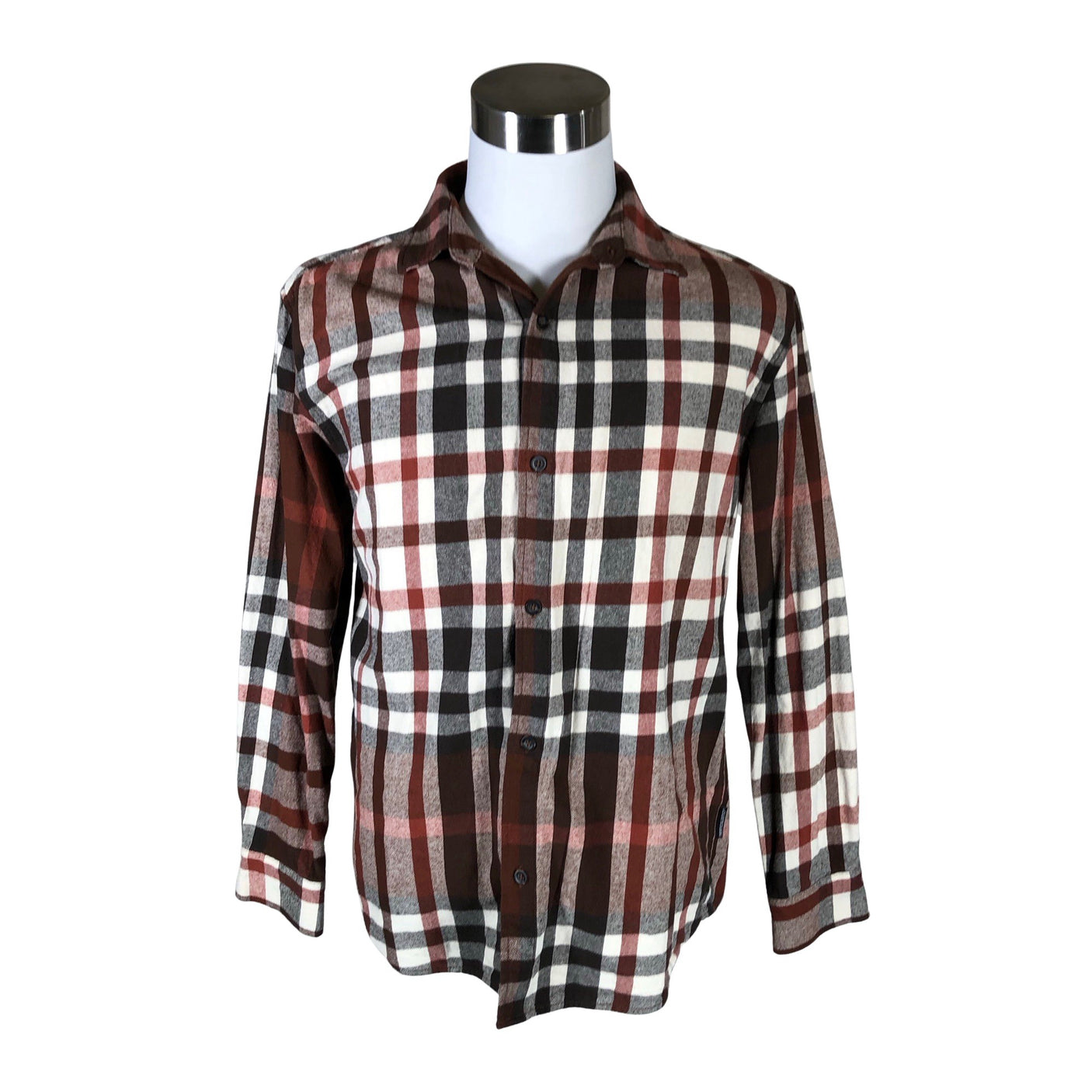 Unisex Reino&Aino - Flannel shirt, size M - Brown (1)