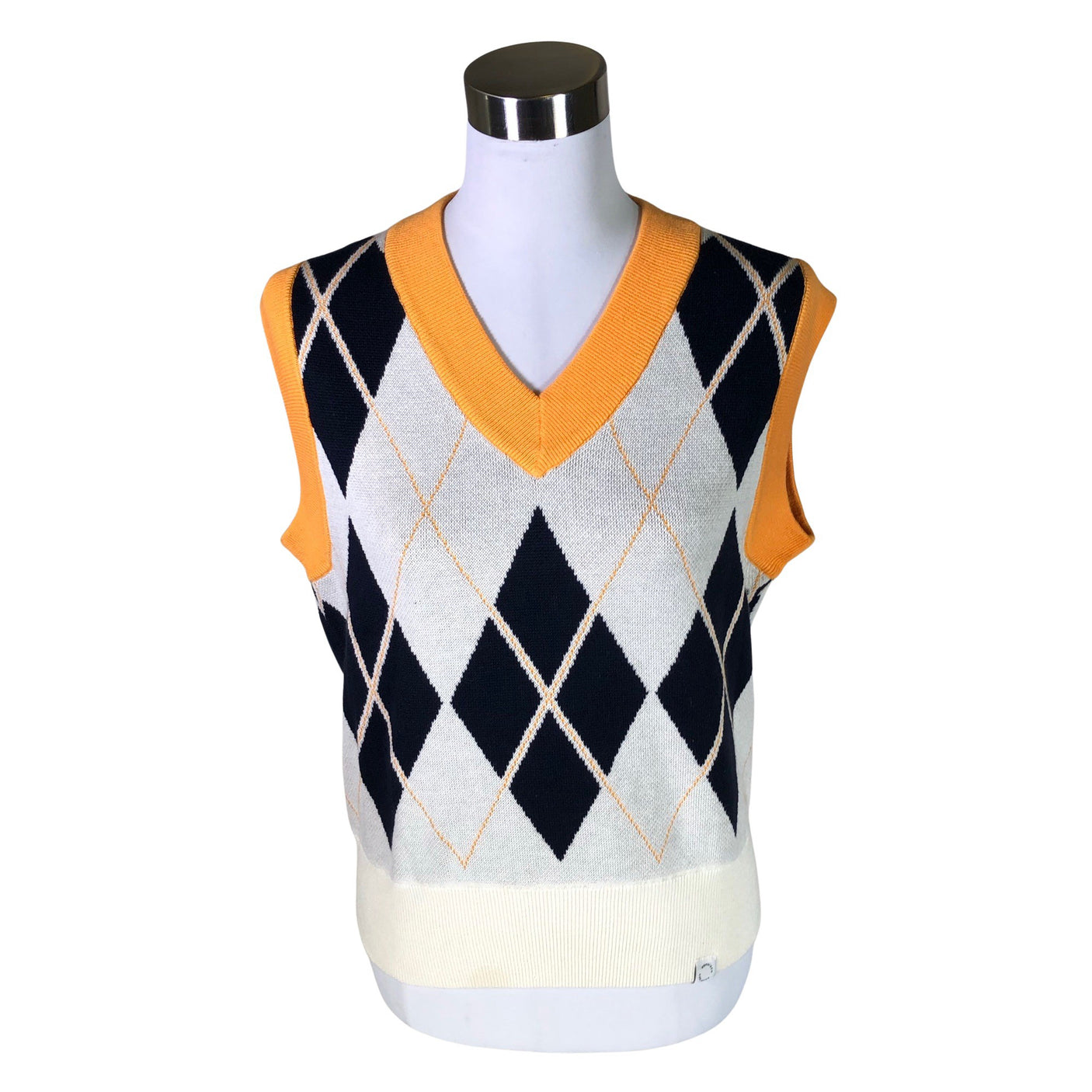 Unisex Röhnisch - Knit vest, size 38 - White (1)