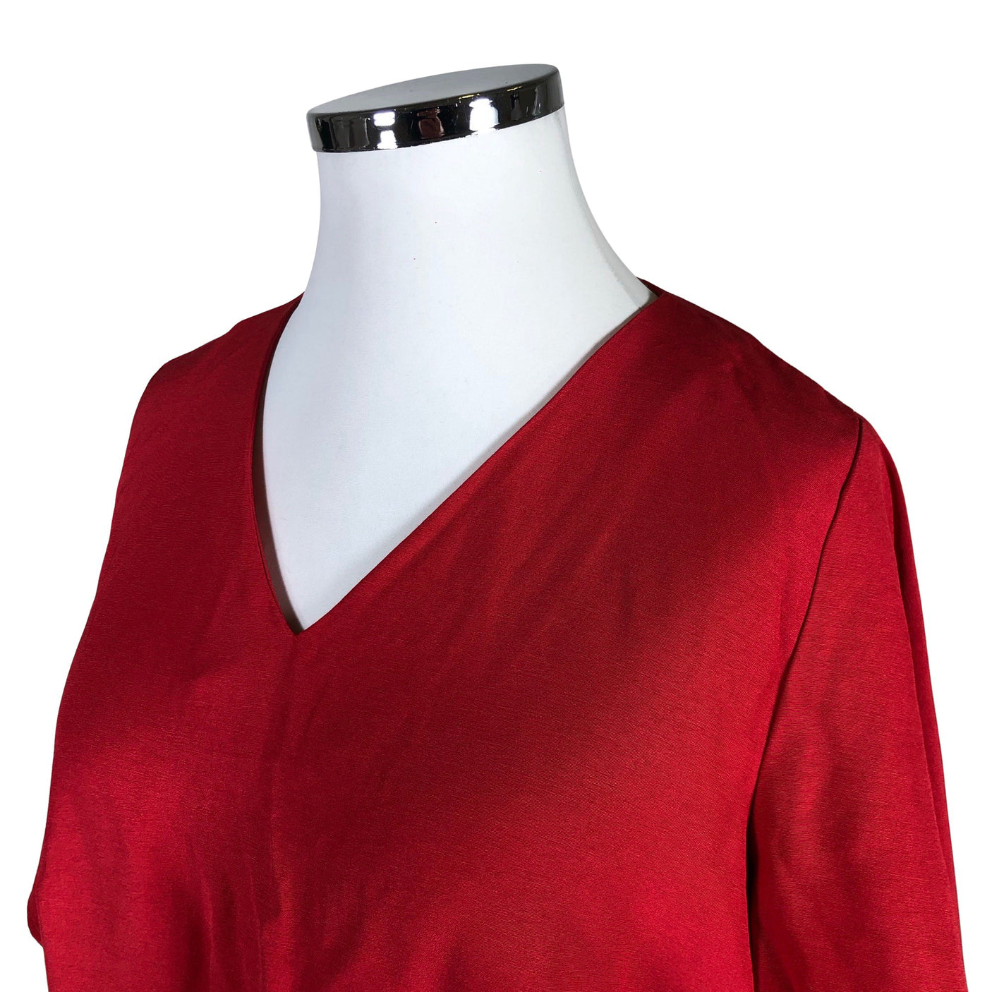 Unisex Voglia - Schiffon dress, size 44 - Red (3)