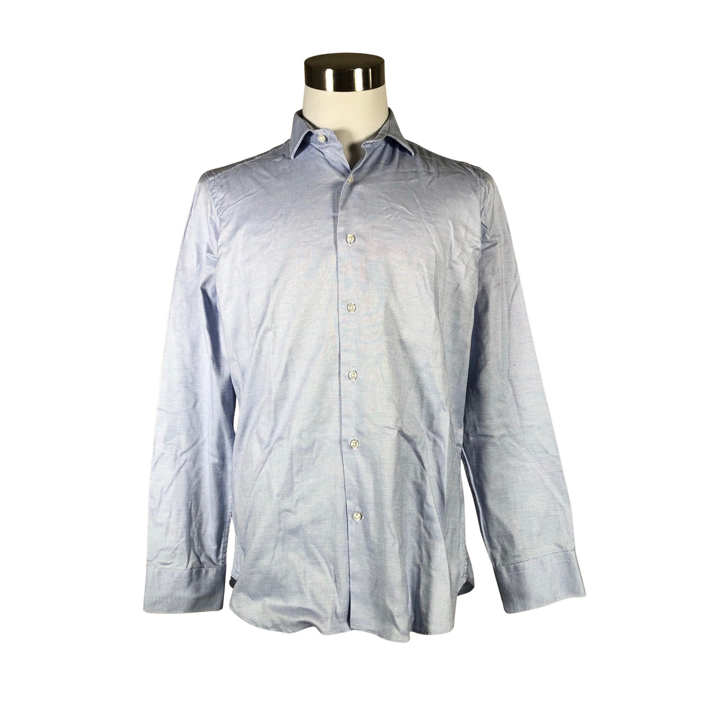Unisex Il Lanificio - Collared shirt, size L - Light blue (1)