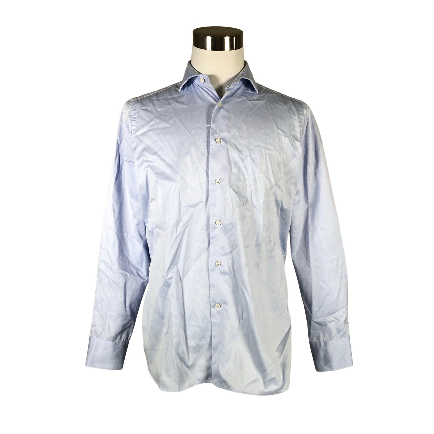 Unisex Il Lanificio - Collared shirt, size L - Light blue (1)